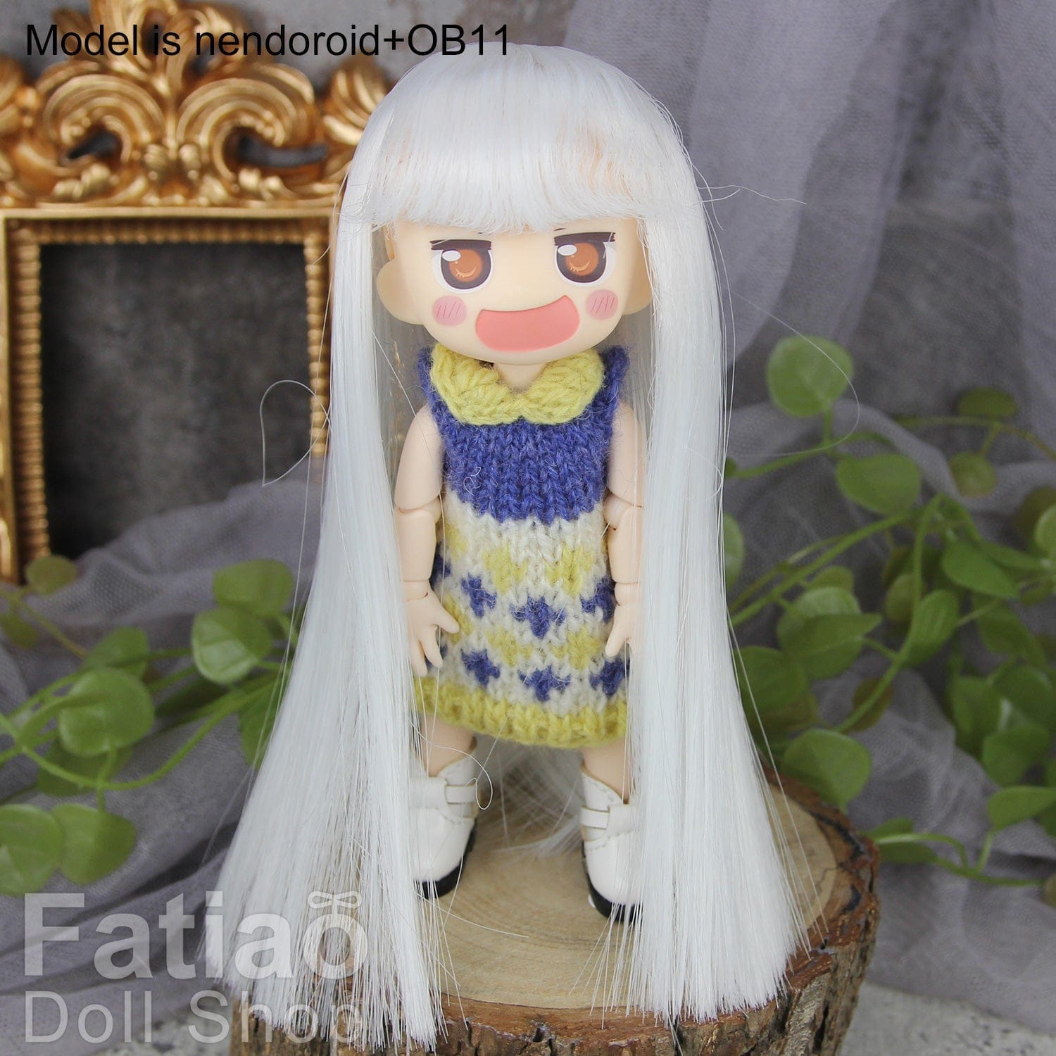 【Fatiao Doll Shop】FWF-010 娃用假髮 多色 / 4-5吋 BJD 8分 12分 iMda1.7