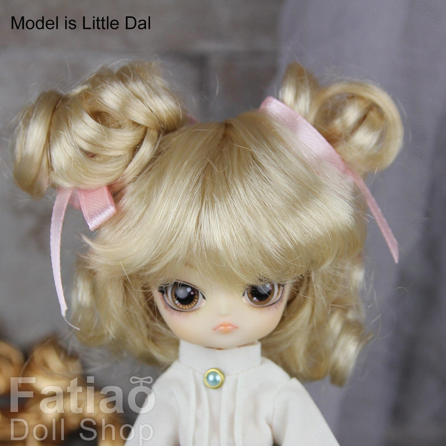 【Fatiao Doll Shop】FWF-011 娃用假髮 多色 / 4-5吋 BJD 8分 12分 iMda1.7