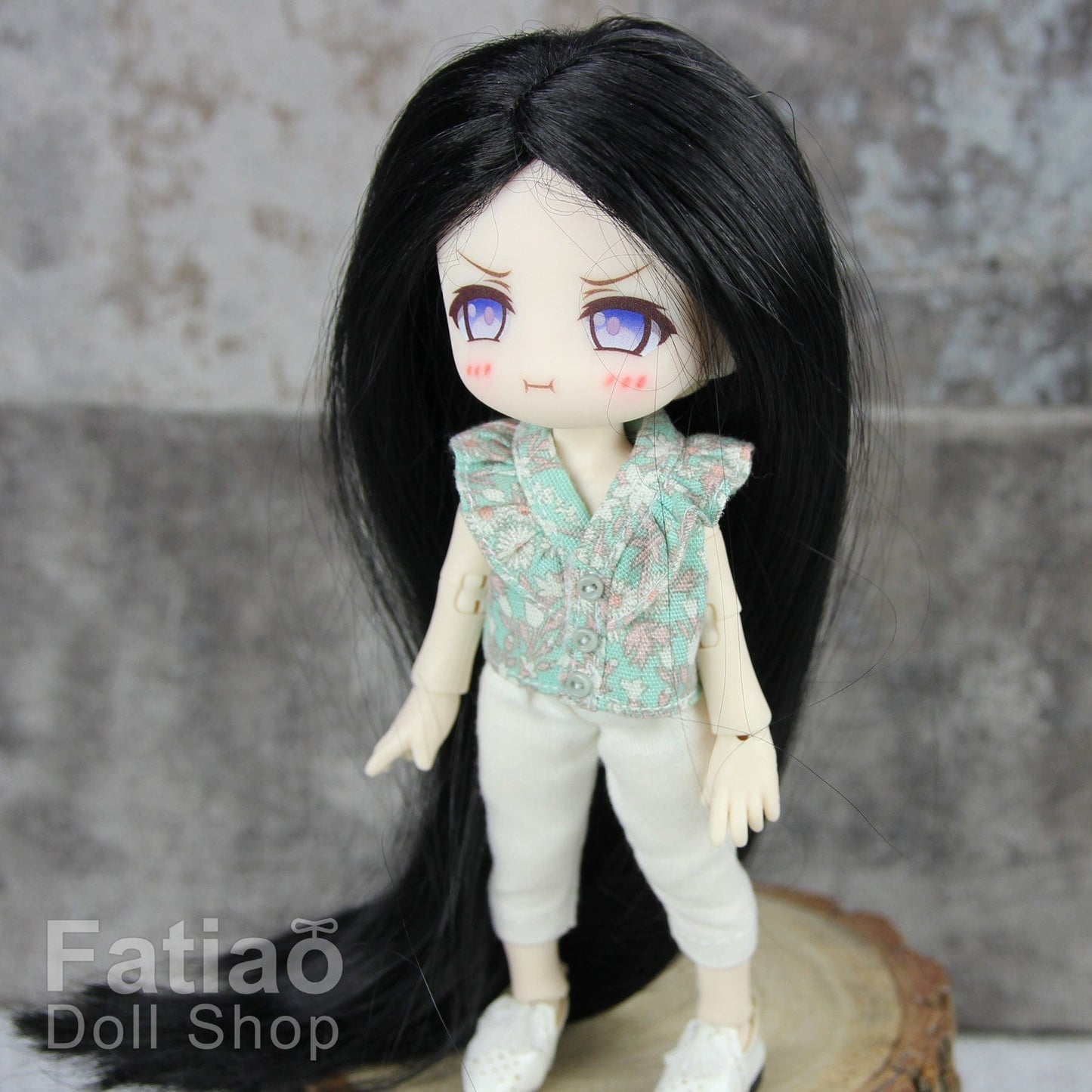 【Fatiao Doll Shop】FWF-016 娃用假髮 多色 / 4-5吋 BJD 8分 12分 iMda1.7