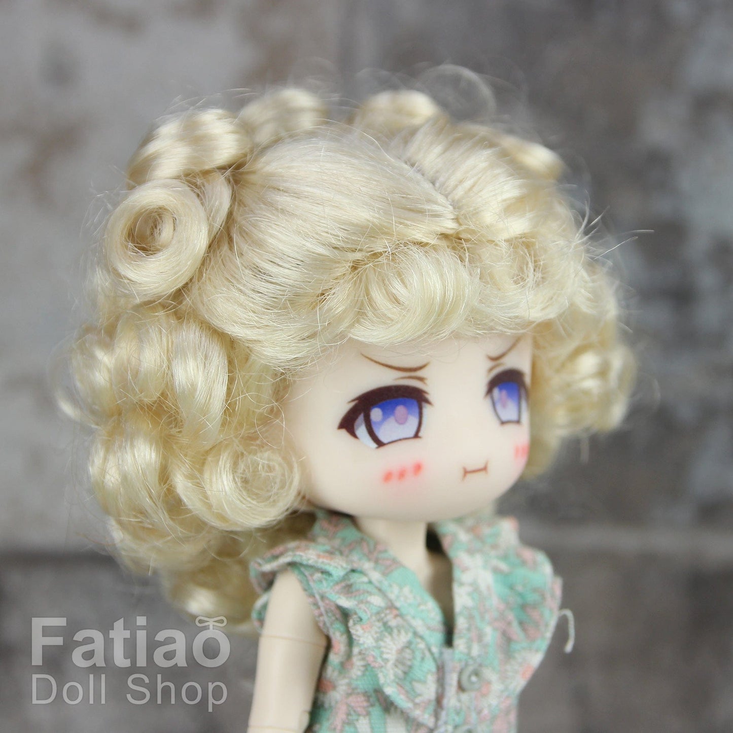 【Fatiao Doll Shop】FWF-048 娃用假髮 多色 / 4-5吋 BJD 8分 12分 iMda1.7