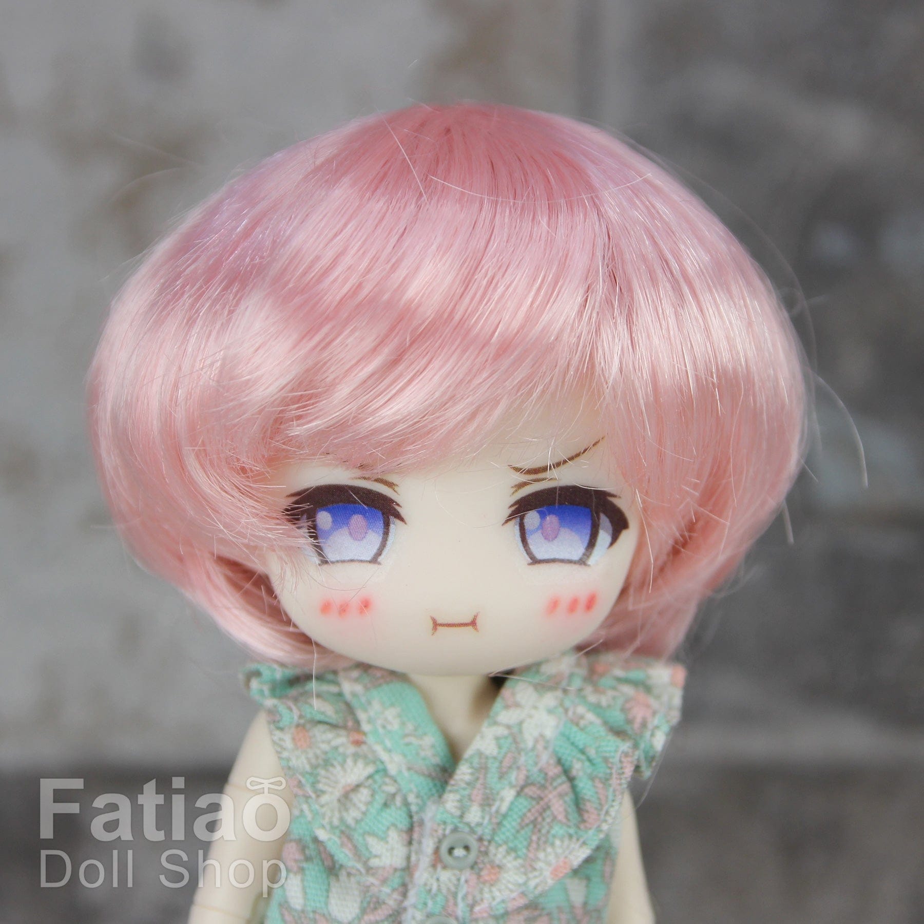 【Fatiao Doll Shop】FWF-053 娃用假髮 多色 / 4-5吋 BJD 8分 12分 iMda1.7