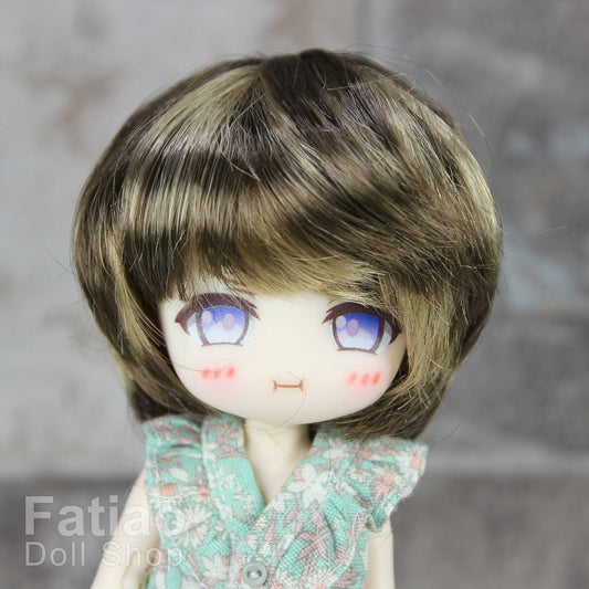 【Fatiao Doll Shop】FWF-053 娃用假髮 多色 / 4-5吋 BJD 8分 12分 iMda1.7