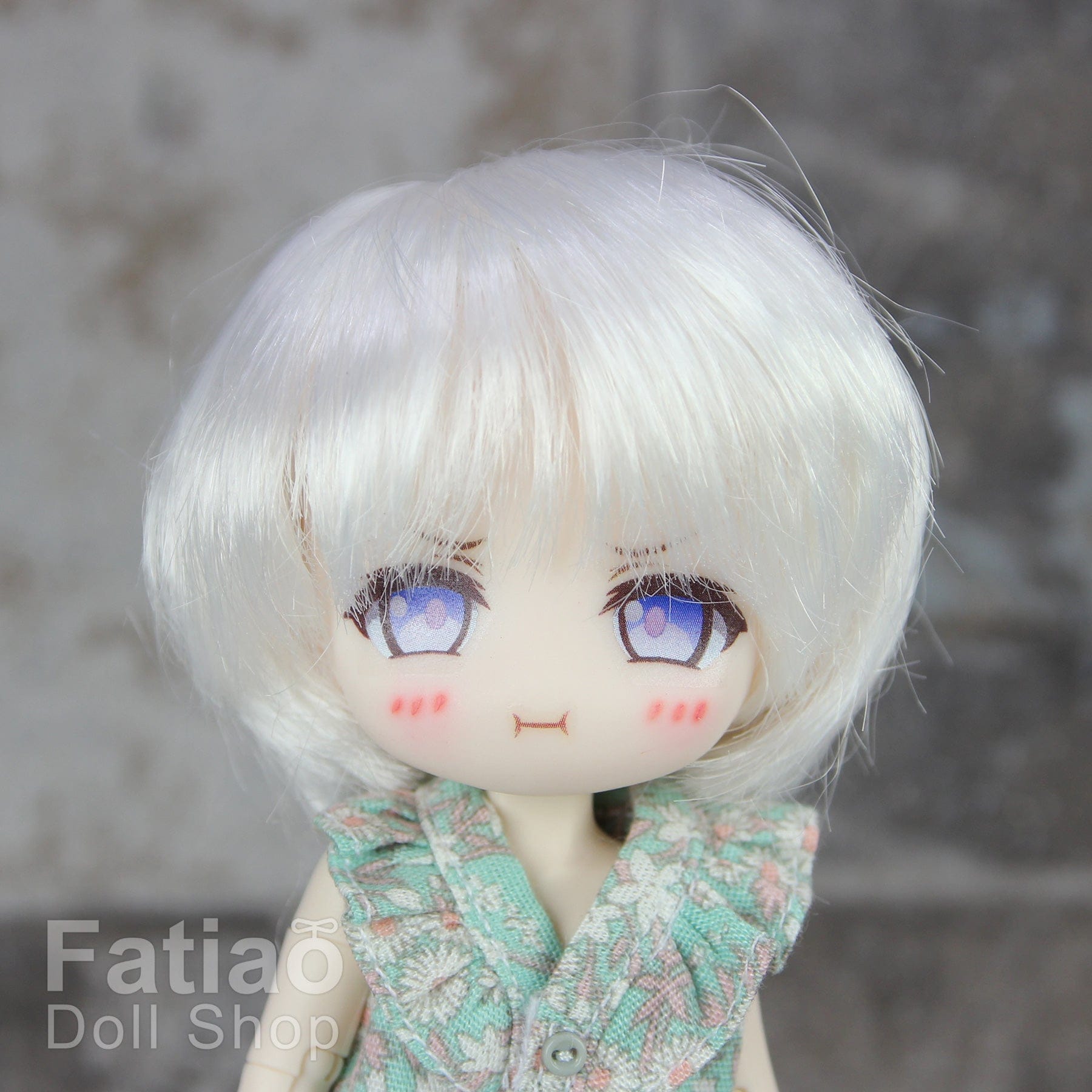 【Fatiao Doll Shop】FWF-053 娃用假髮 多色 / 4-5吋 BJD 8分 12分 iMda1.7