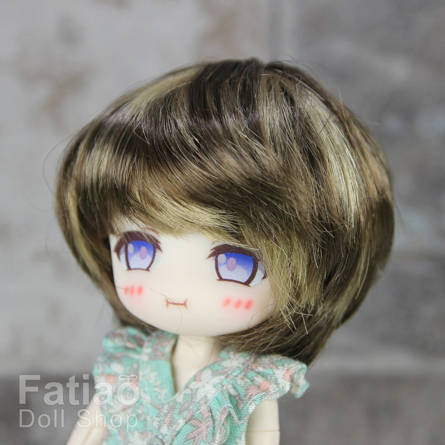 【Fatiao Doll Shop】FWF-053 娃用假髮 多色 / 4-5吋 BJD 8分 12分 iMda1.7