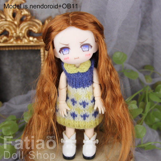 【Fatiao Doll Shop】FWF-119 娃用假髮 多色 / 4-5吋 BJD 8分 12分 iMda1.7