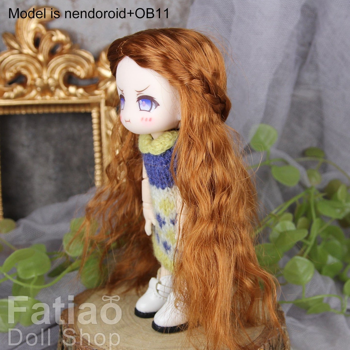 【Fatiao Doll Shop】FWF-119 娃用假髮 多色 / 4-5吋 BJD 8分 12分 iMda1.7