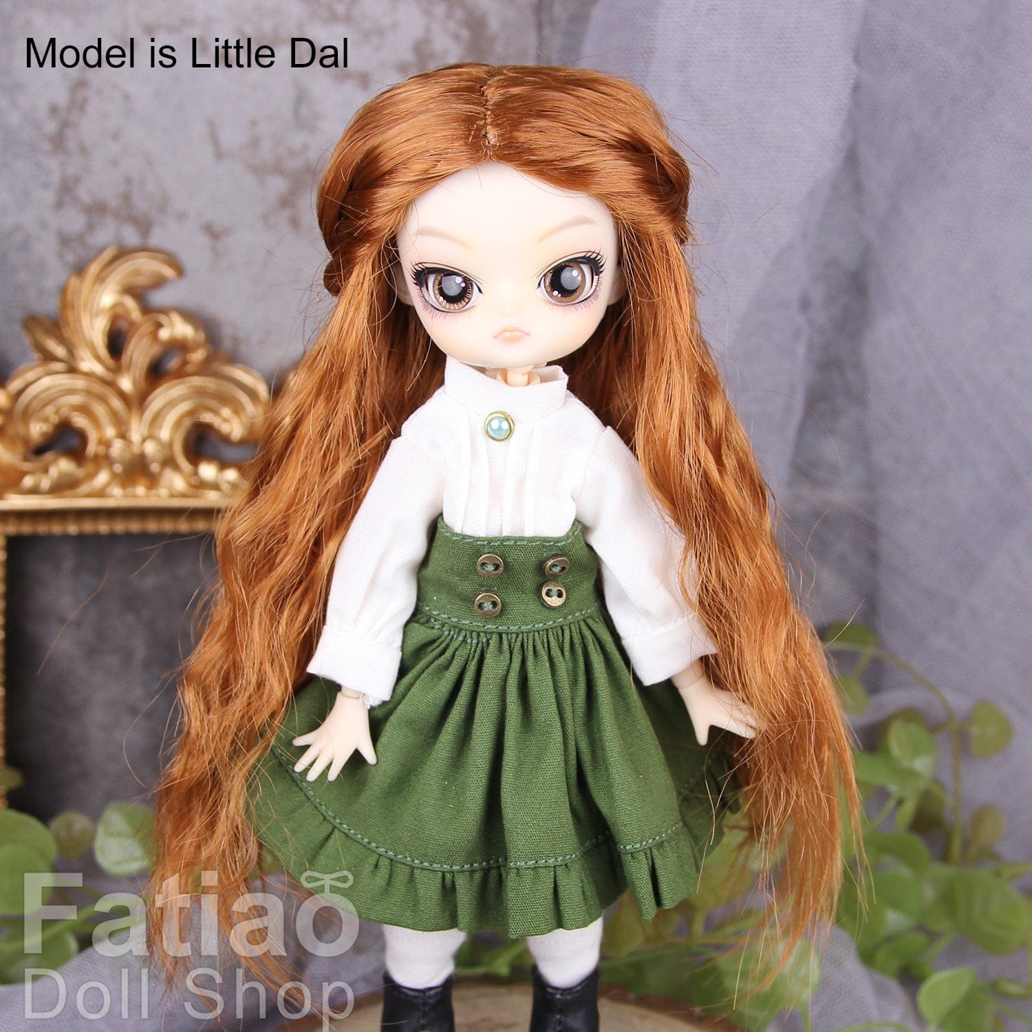 【Fatiao Doll Shop】FWF-119 娃用假髮 多色 / 4-5吋 BJD 8分 12分 iMda1.7