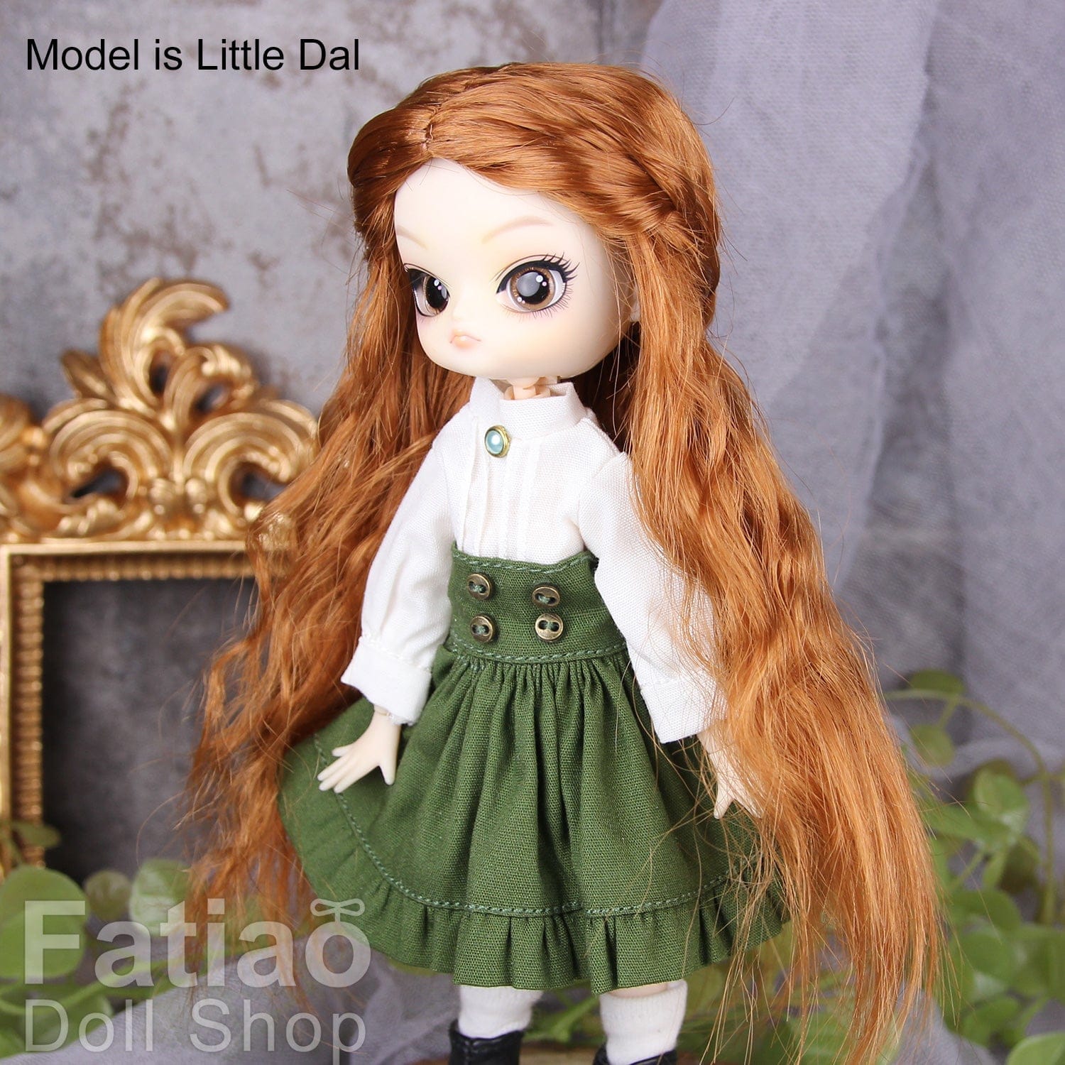 【Fatiao Doll Shop】FWF-119 娃用假髮 多色 / 4-5吋 BJD 8分 12分 iMda1.7