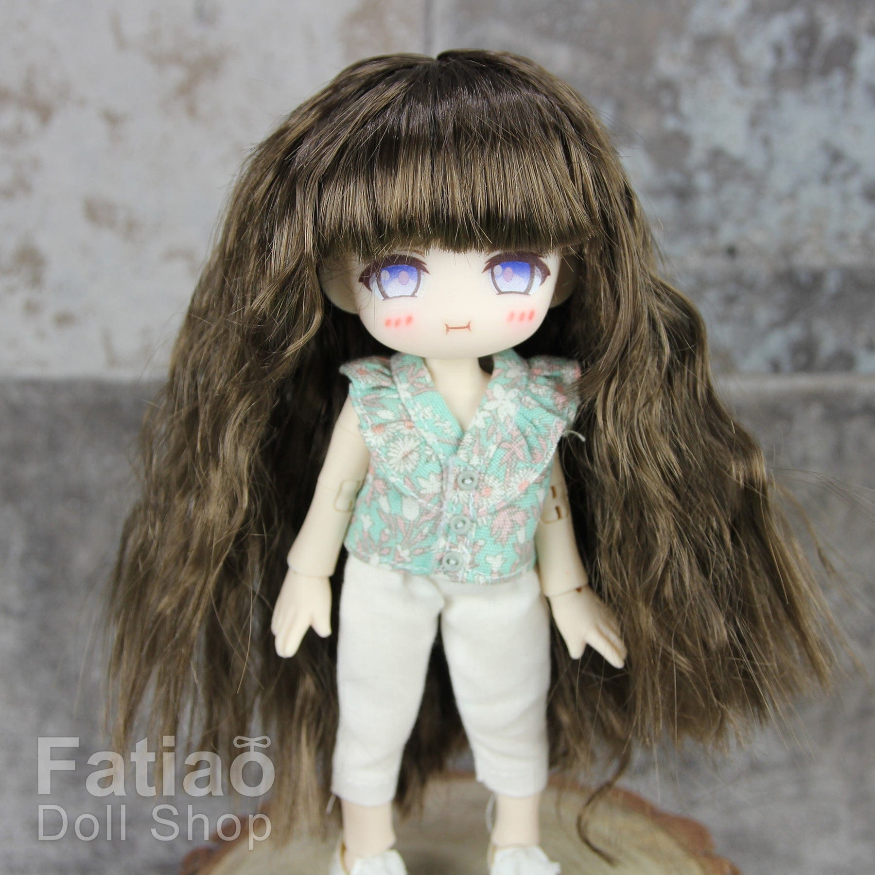 【Fatiao Doll Shop】FWF-402 娃用假髮 多色 / 4-5吋 BJD 8分 12分 iMda1.7