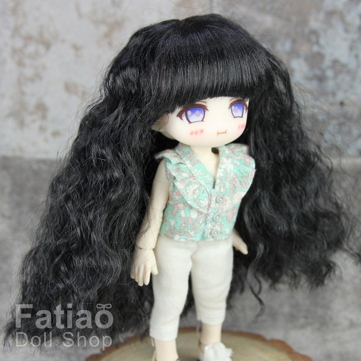 【Fatiao Doll Shop】FWF-402 娃用假髮 多色 / 4-5吋 BJD 8分 12分 iMda1.7