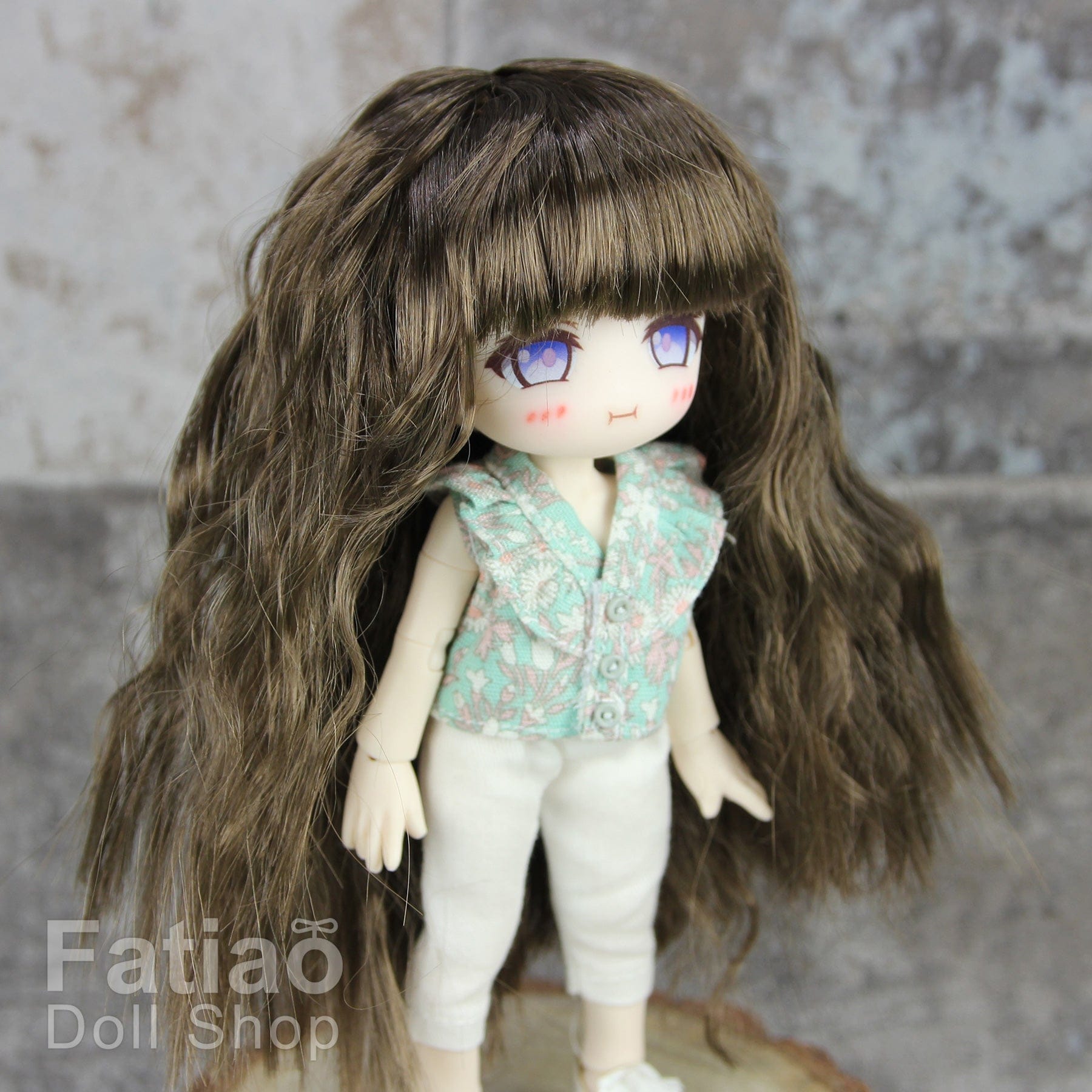 【Fatiao Doll Shop】FWF-402 娃用假髮 多色 / 4-5吋 BJD 8分 12分 iMda1.7