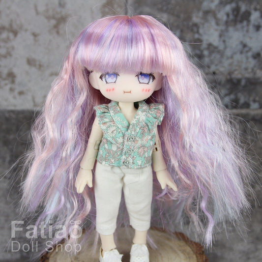 【Fatiao Doll Shop】FWF-402 娃用假髮 多色 / 4-5吋 BJD 8分 12分 iMda1.7