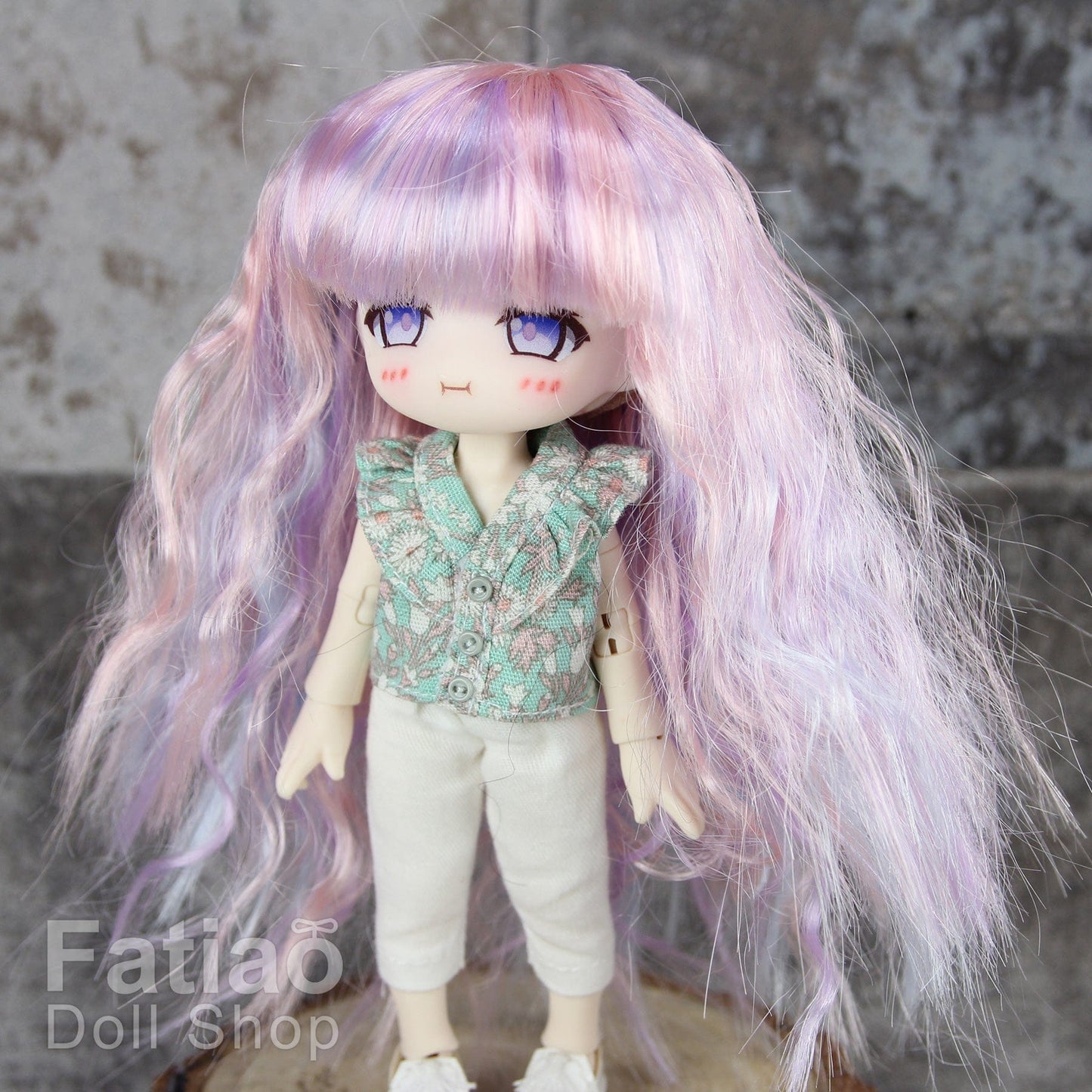 【Fatiao Doll Shop】FWF-402 娃用假髮 多色 / 4-5吋 BJD 8分 12分 iMda1.7