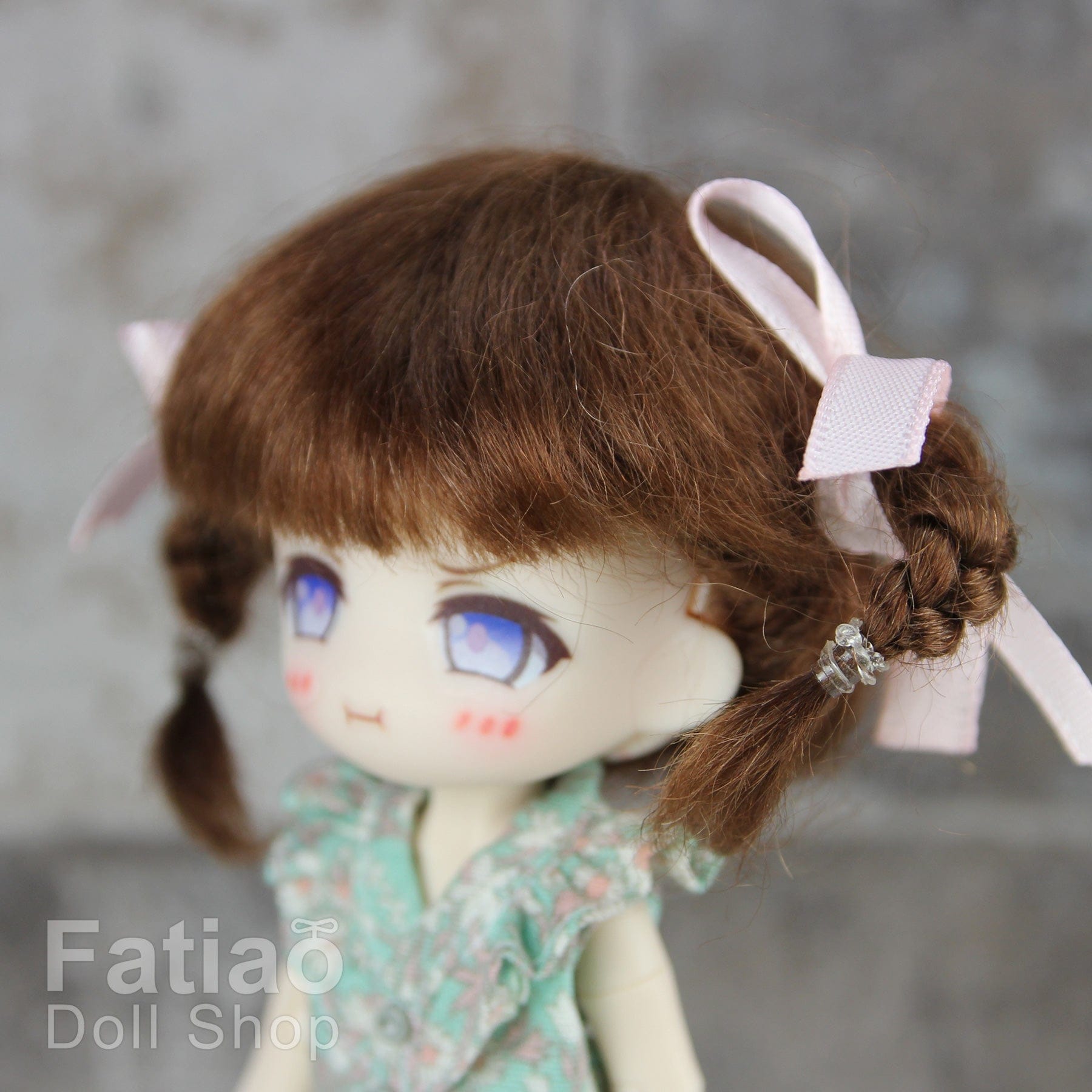 【Fatiao Doll Shop】FWF-540M 娃用假髮 多色 / 4-5吋 BJD 8分 12分 iMda1.7