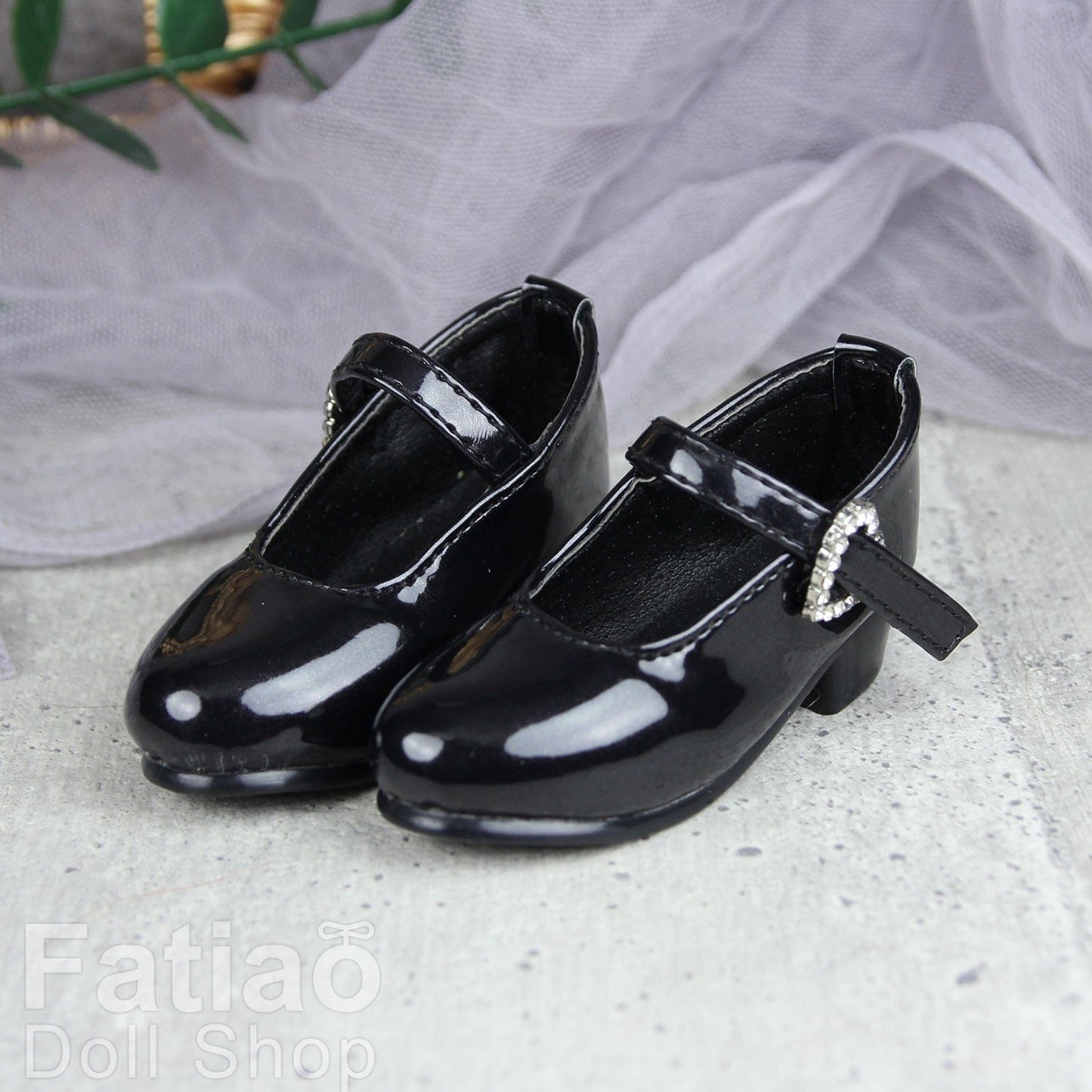 【Fatiao Doll Shop】水鑽 經典瑪莉珍鞋 S54 / BJD 3分