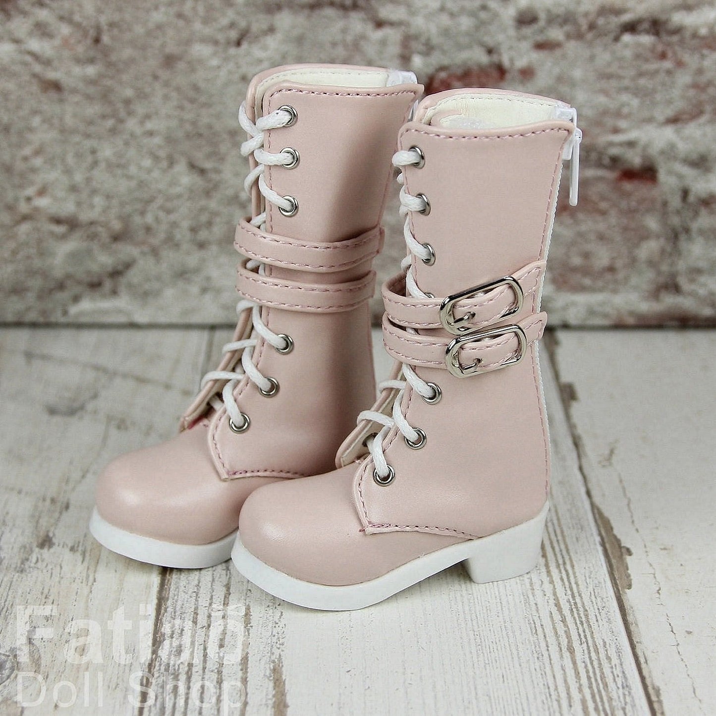 【Fatiao Doll Shop】環扣長靴 多色 BJD MSD