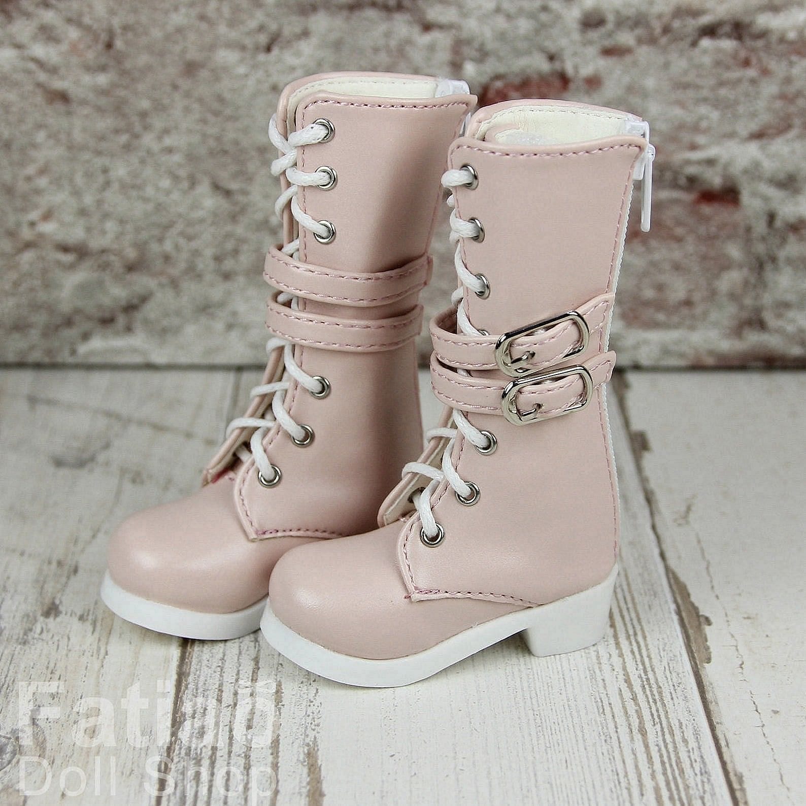 【Fatiao Doll Shop】環扣長靴 多色 BJD MSD