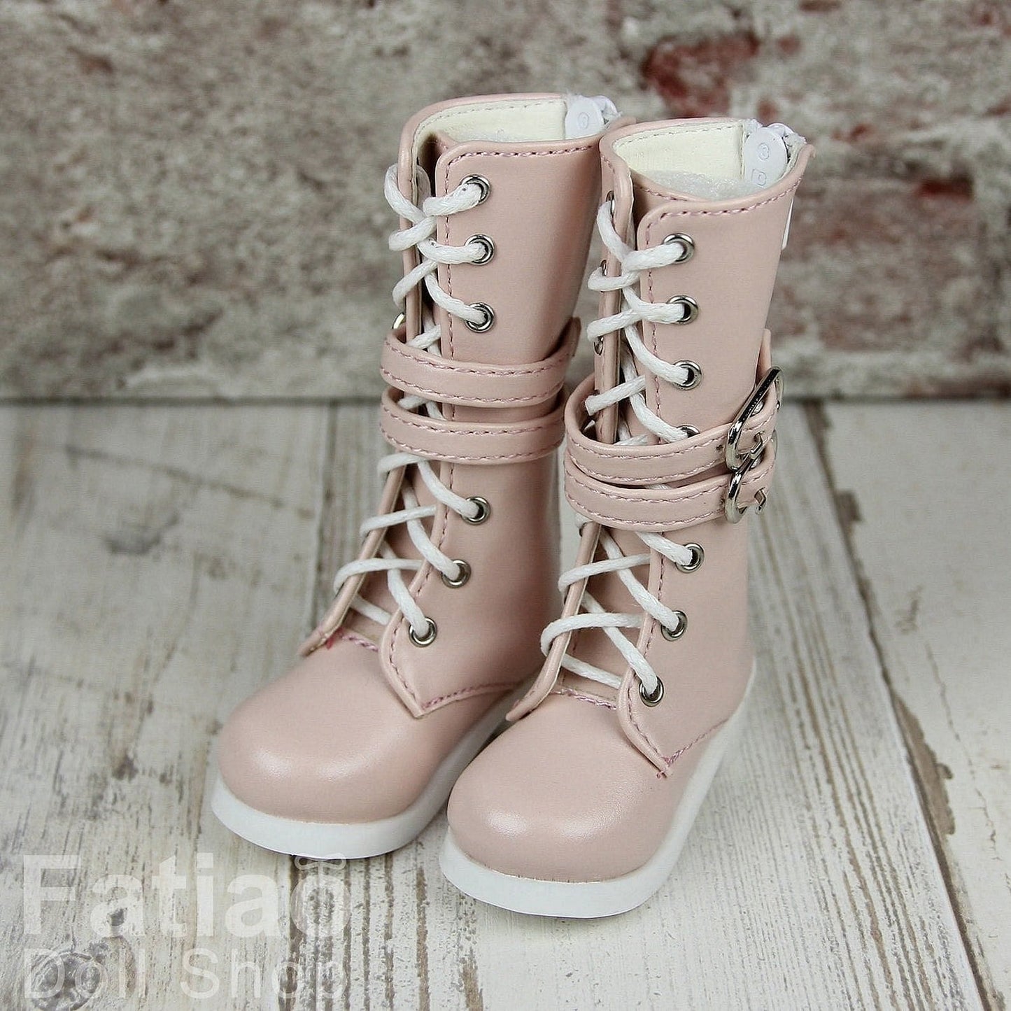 【Fatiao Doll Shop】環扣長靴 多色 BJD MSD