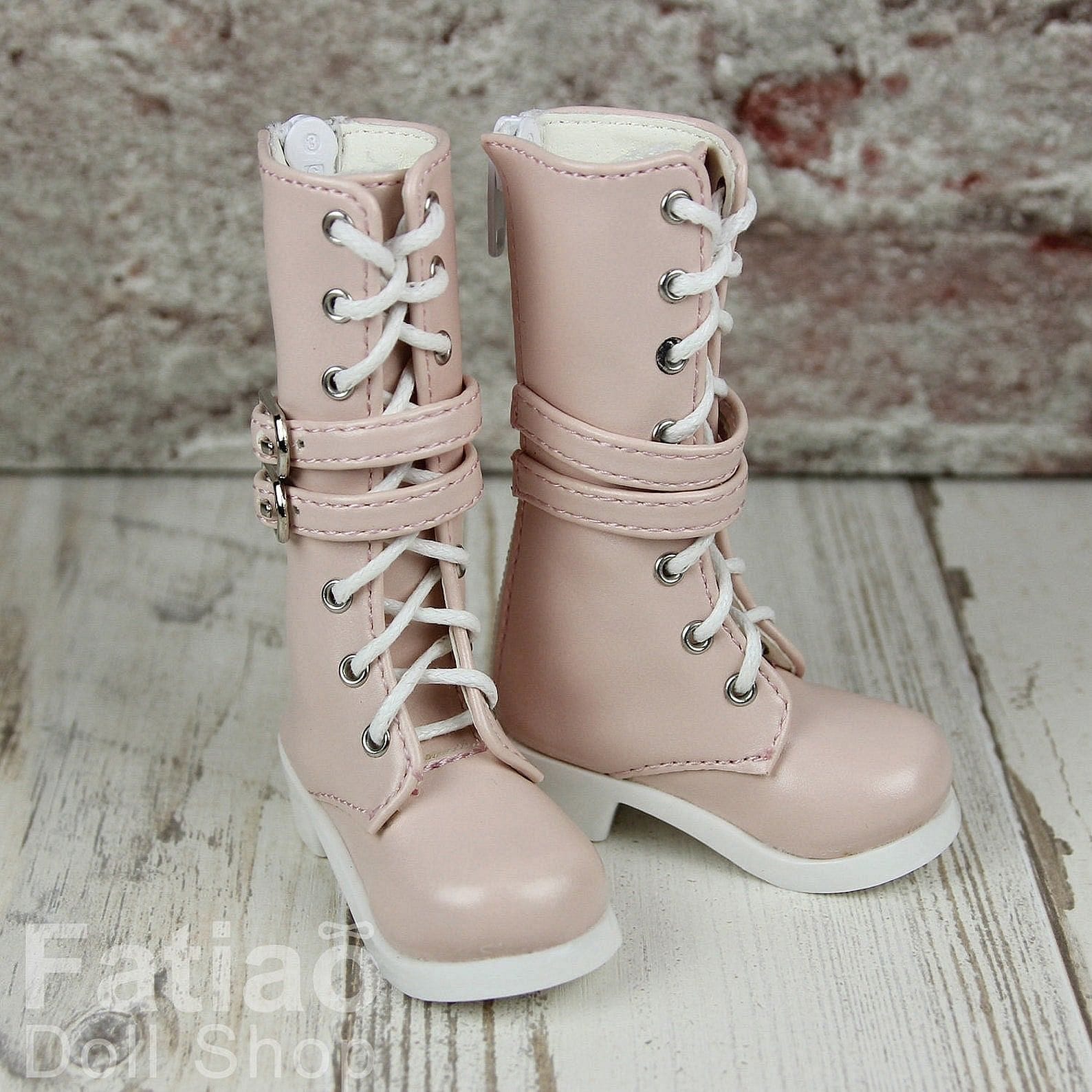 【Fatiao Doll Shop】環扣長靴 多色 BJD MSD