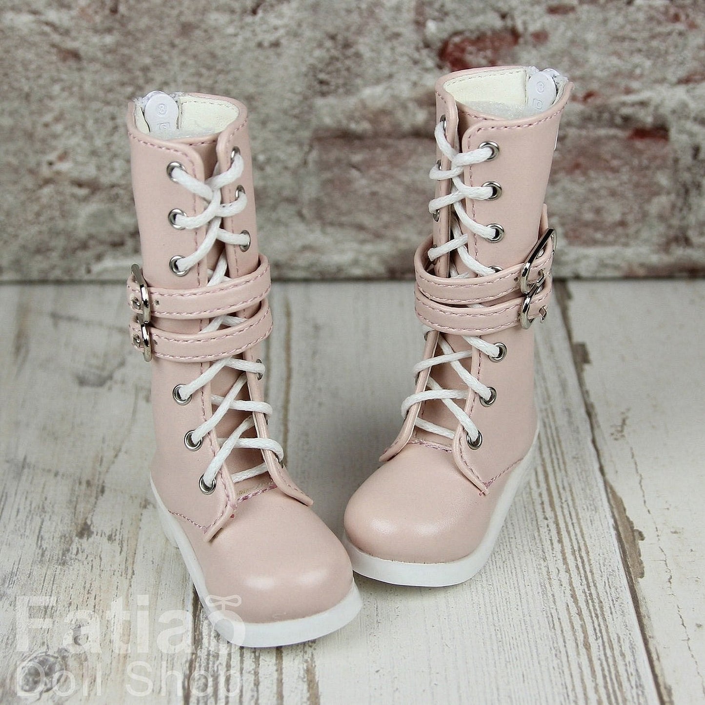 【Fatiao Doll Shop】環扣長靴 多色 BJD MSD