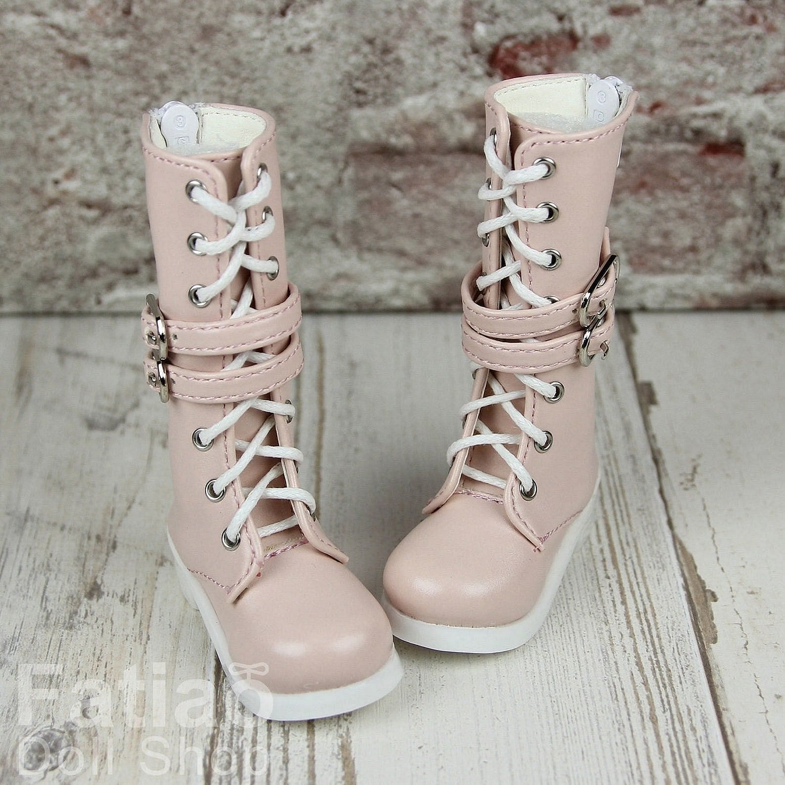 【Fatiao Doll Shop】環扣長靴 多色 BJD MSD