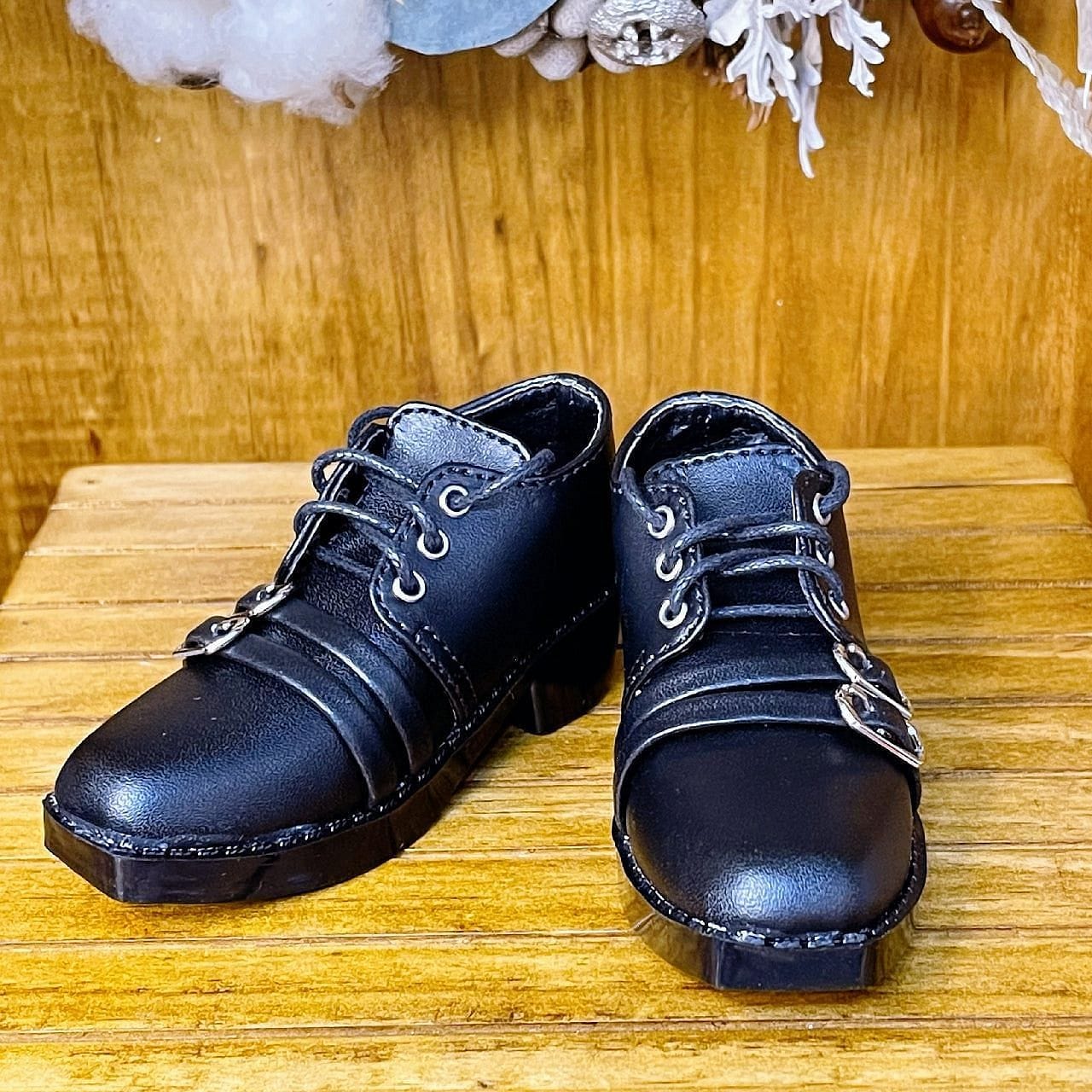 【Fatiao Doll Shop】環釦尖頭皮鞋 BJD SD BOY