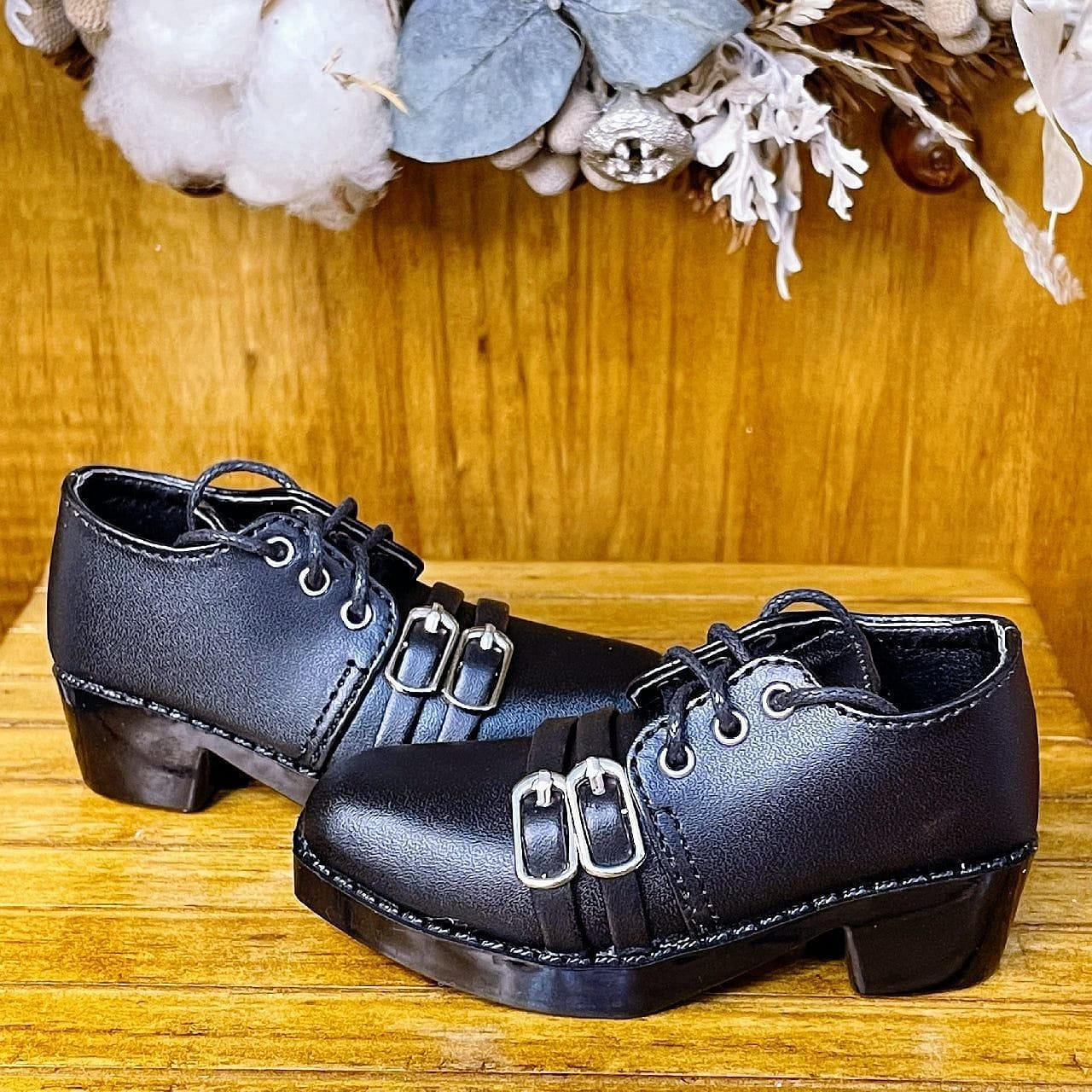 【Fatiao Doll Shop】環釦尖頭皮鞋 BJD SD BOY