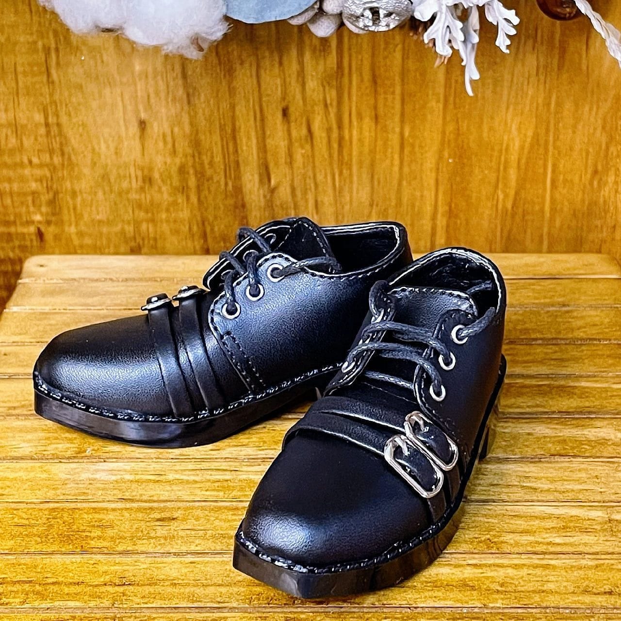 【Fatiao Doll Shop】環釦尖頭皮鞋 BJD SD BOY