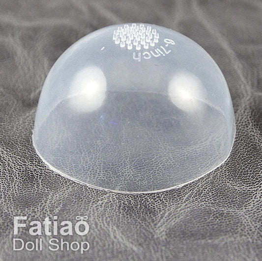 【Fatiao Doll Shop】娃用矽膠頭套 止滑套 假髮止滑套 / 6-7吋 BJD 6分 iMda2.2 iMda2.6 - 紀物書館+JiWu Bookstore