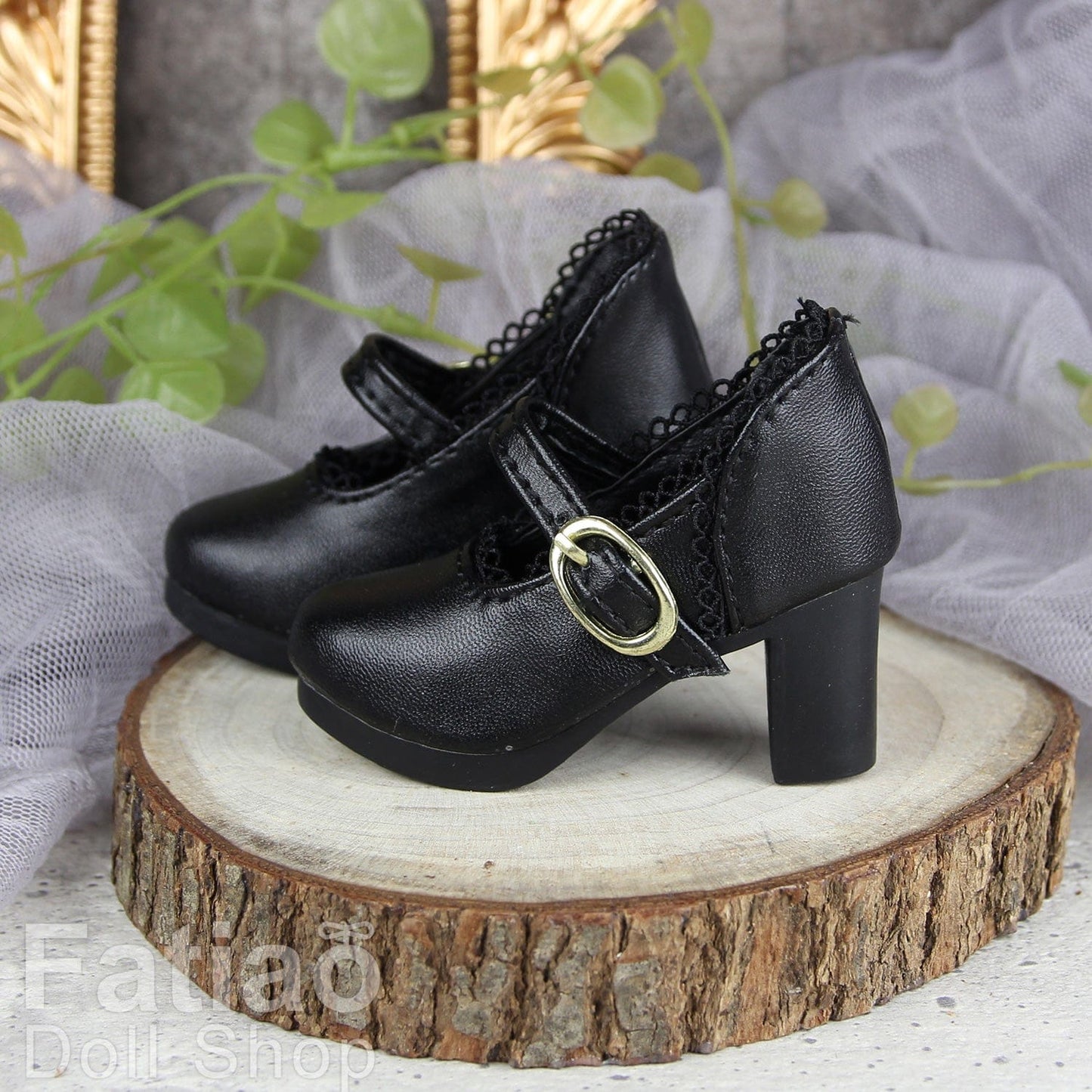 【Fatiao Doll Shop】Lace Thick High Heel C30 Multicolor / BJD SD10 SD13 DD 1/3 scale 