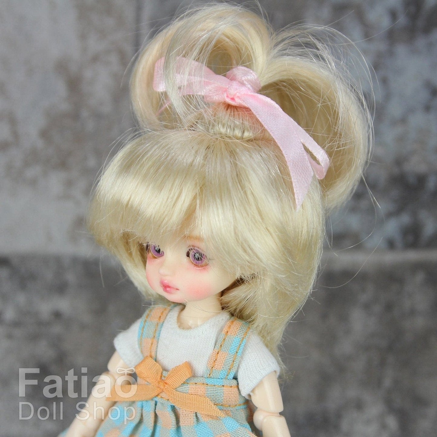 【Fatiao Doll Shop】FWF-002 娃用假髮 多色 / 3-4吋 BJD 12分 pukipuki ob11