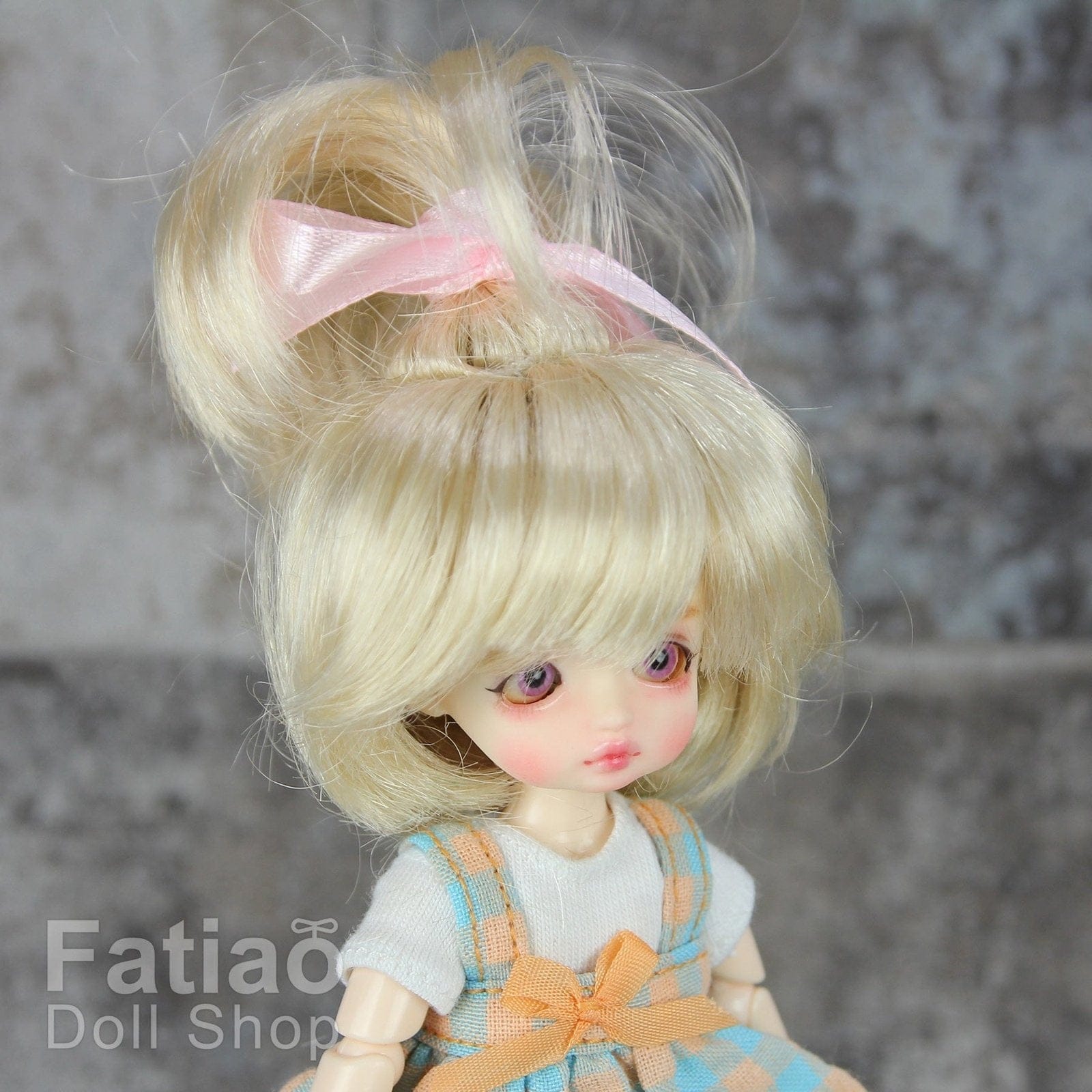 【Fatiao Doll Shop】FWF-002 娃用假髮 多色 / 3-4吋 BJD 12分 pukipuki ob11