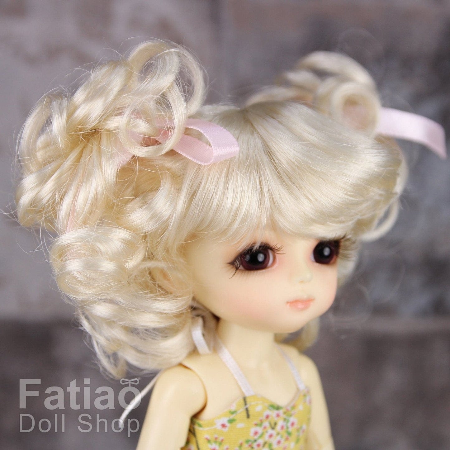 【Fatiao Doll Shop】FWF-011 娃用假髮 多色 / 5-6吋 BJD 8分