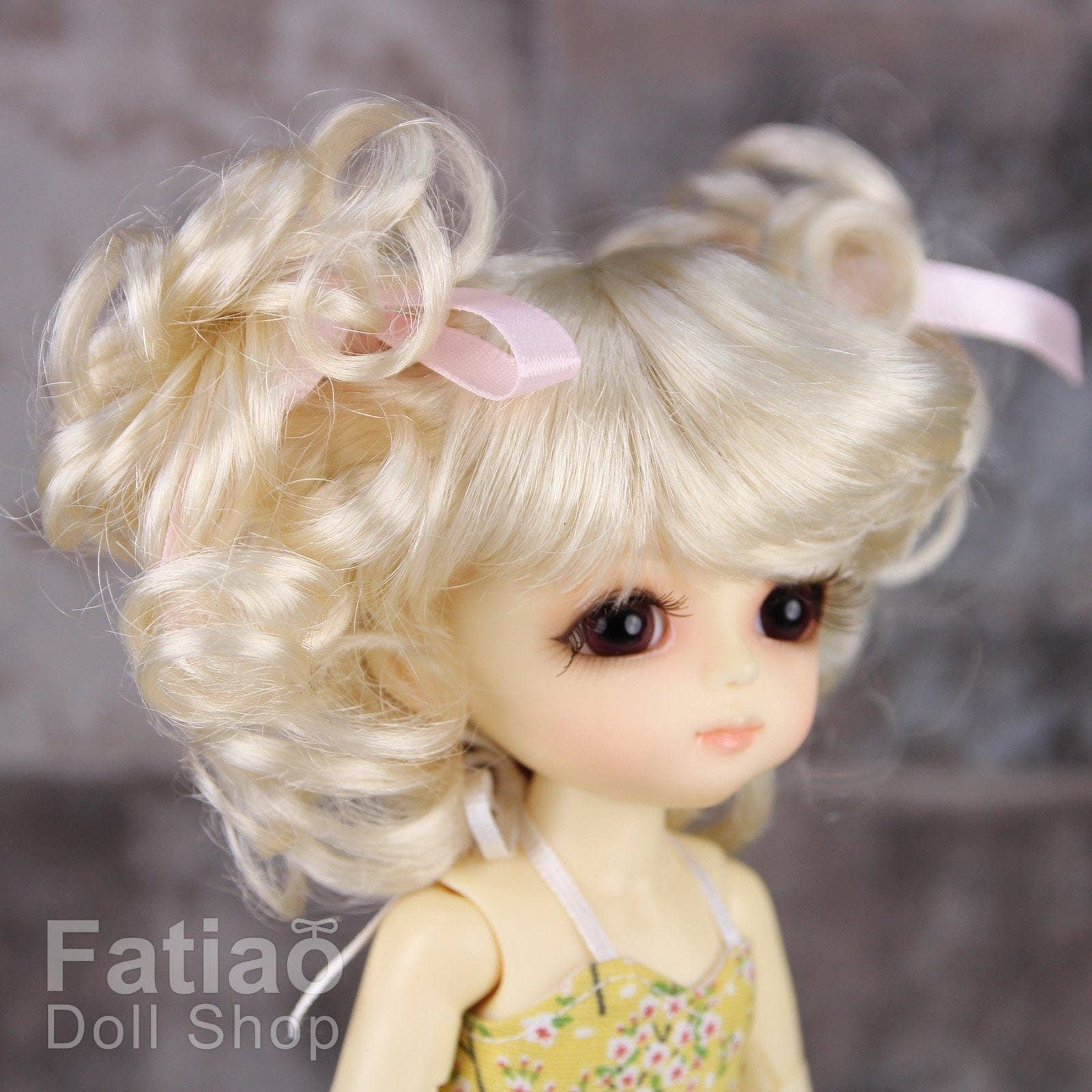 【Fatiao Doll Shop】FWF-011 娃用假髮 多色 / 5-6吋 BJD 8分