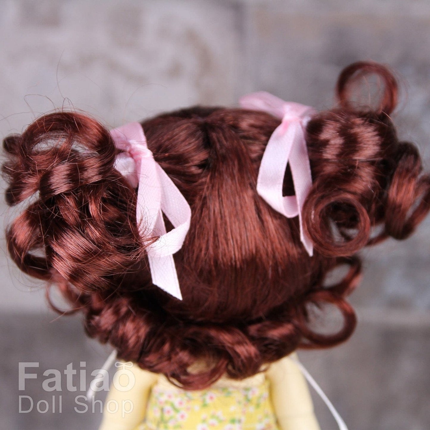 【Fatiao Doll Shop】FWF-011 娃用假髮 多色 / 5-6吋 BJD 8分