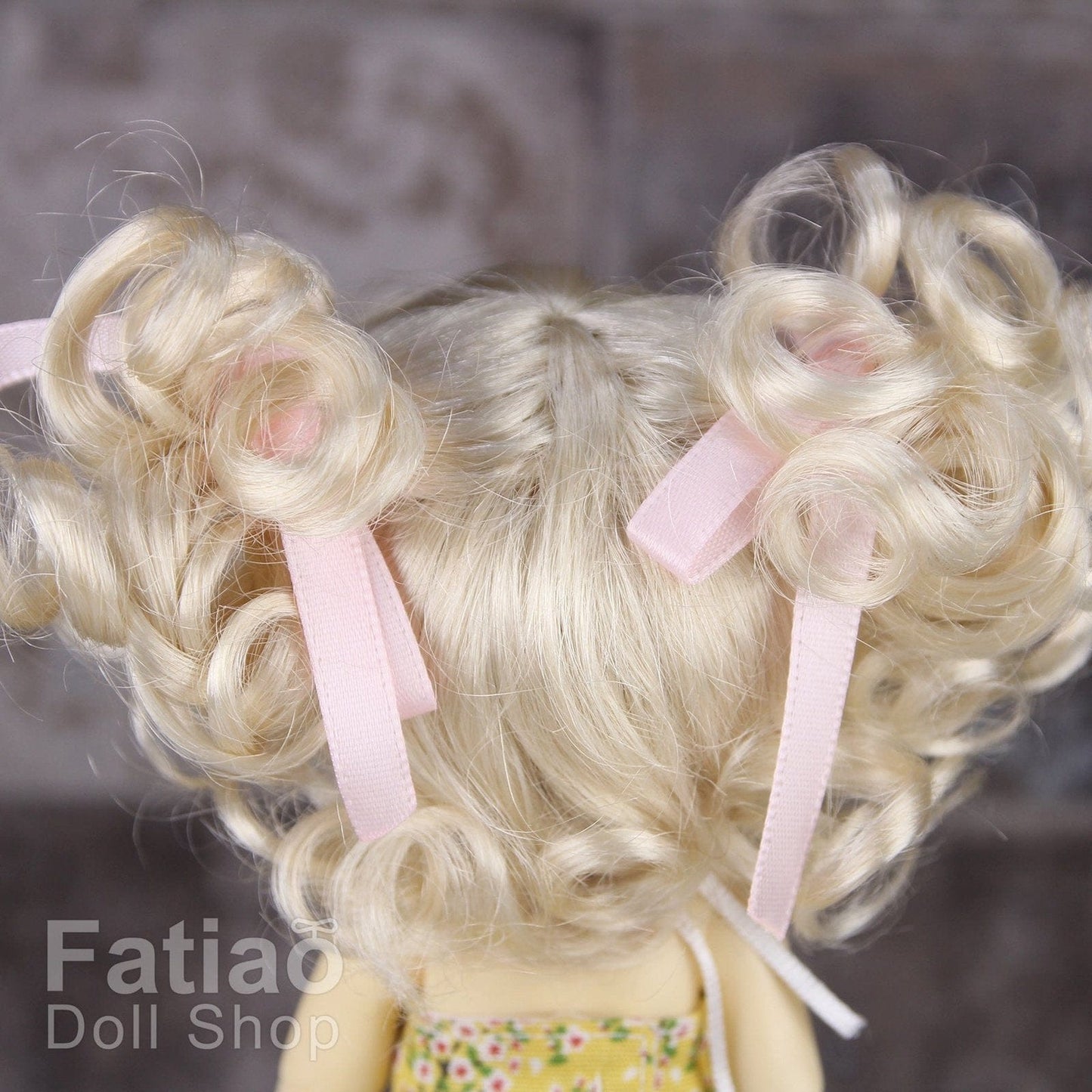 【Fatiao Doll Shop】FWF-011 娃用假髮 多色 / 5-6吋 BJD 8分