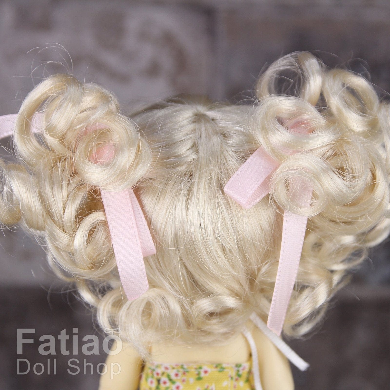 【Fatiao Doll Shop】FWF-011 娃用假髮 多色 / 5-6吋 BJD 8分