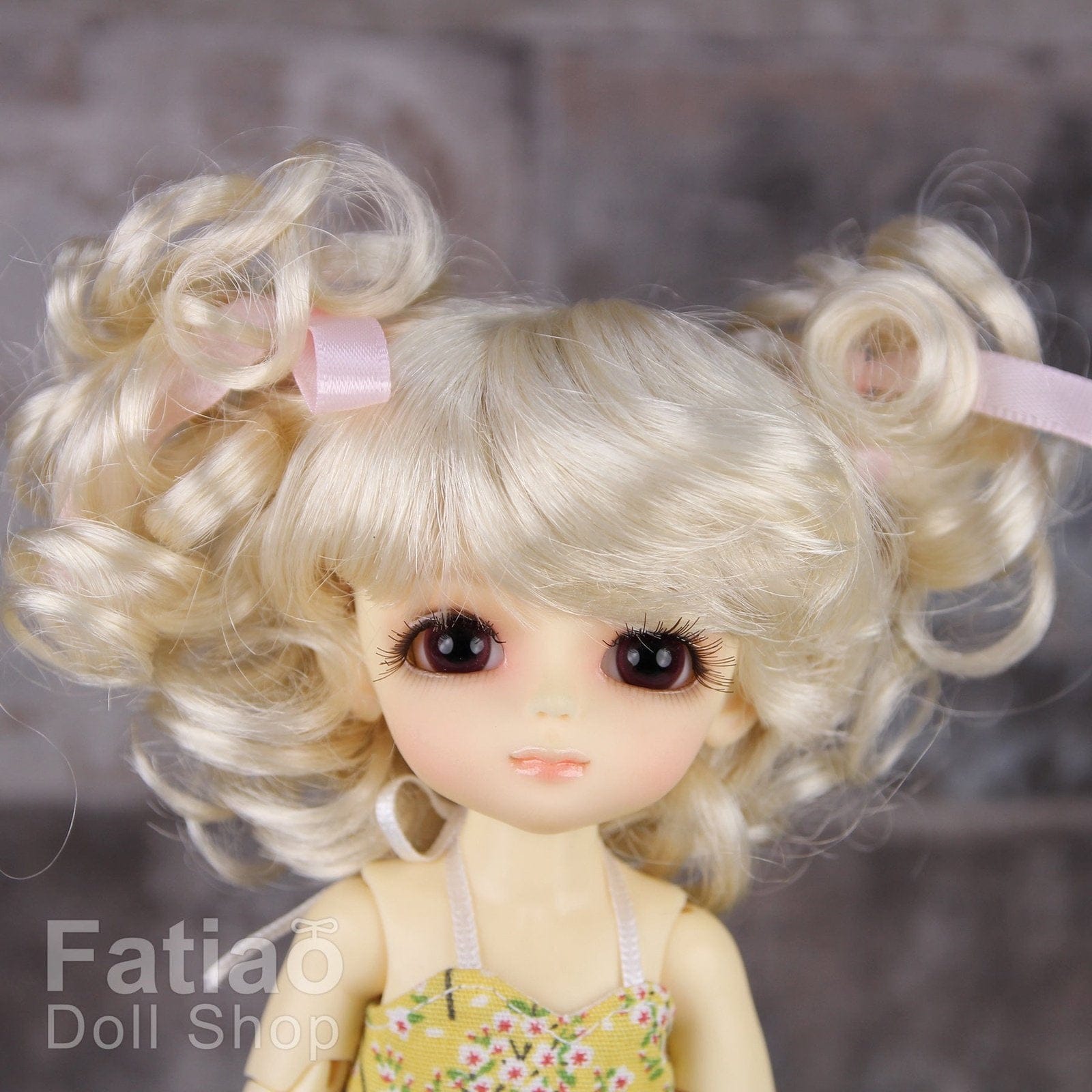 【Fatiao Doll Shop】FWF-011 娃用假髮 多色 / 5-6吋 BJD 8分