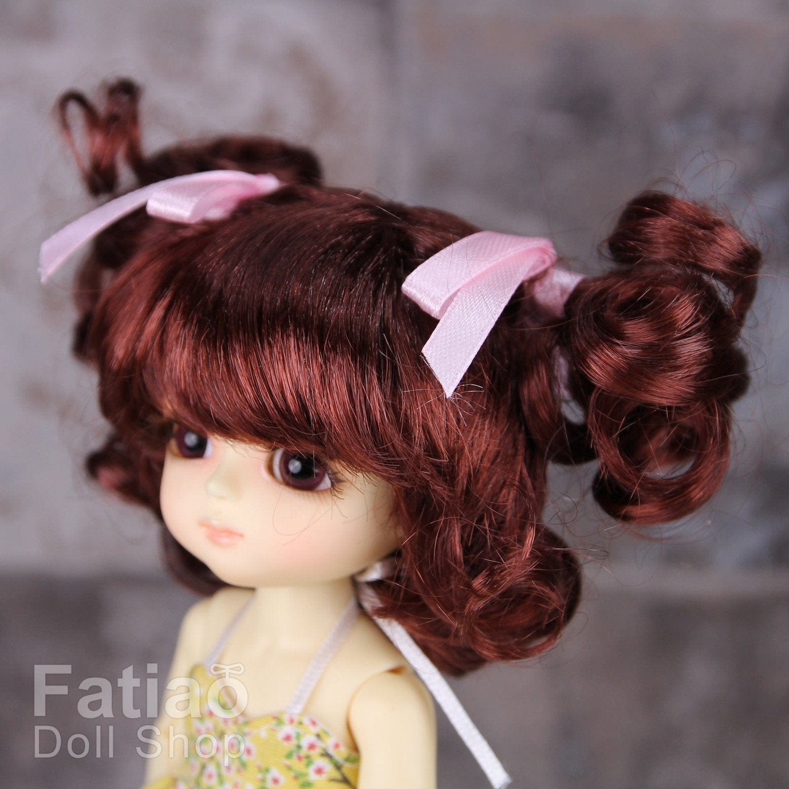 【Fatiao Doll Shop】FWF-011 娃用假髮 多色 / 5-6吋 BJD 8分