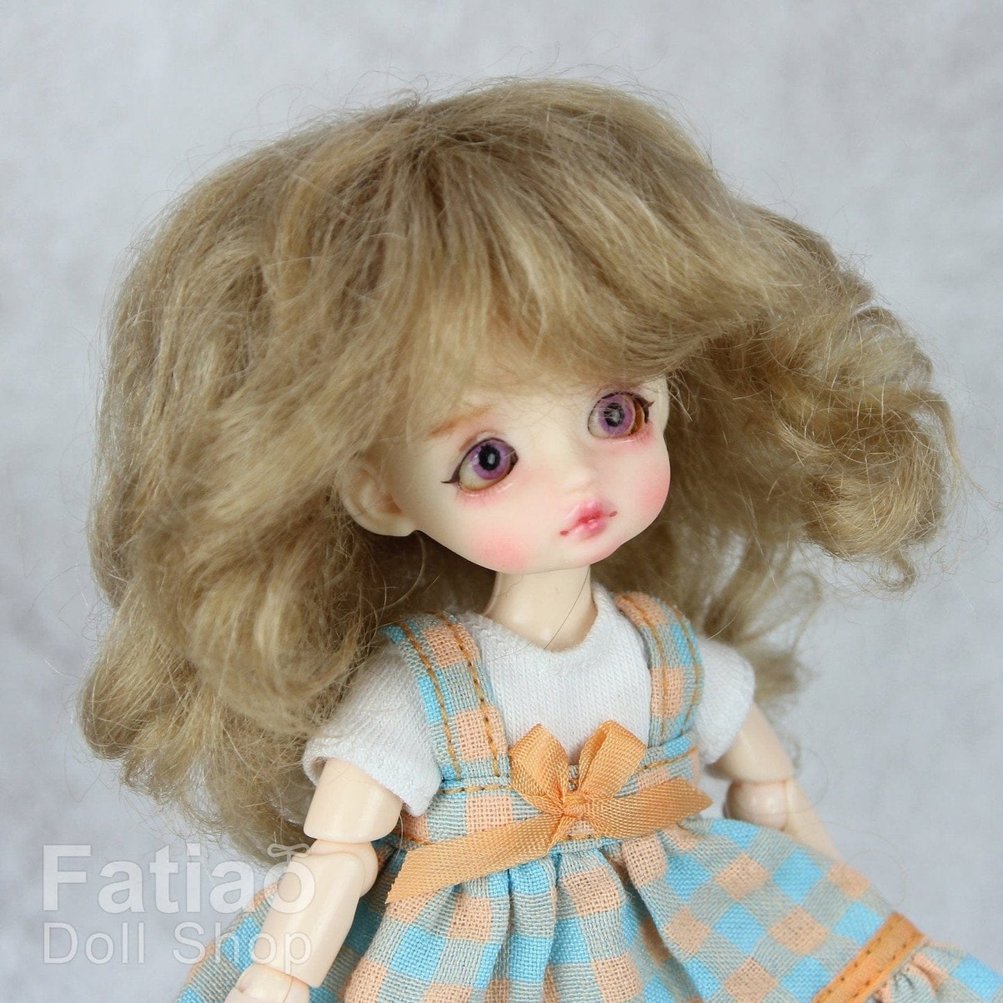 【Fatiao Doll Shop】FWF-012M 娃用假髮 多色 / 3-4吋 BJD 12分
