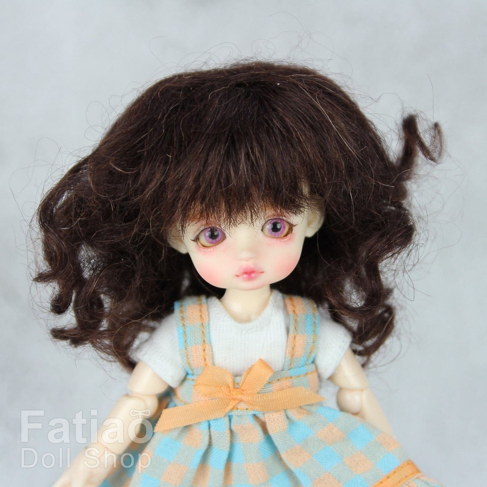 【Fatiao Doll Shop】FWF-012M 娃用假髮 多色 / 3-4吋 BJD 12分