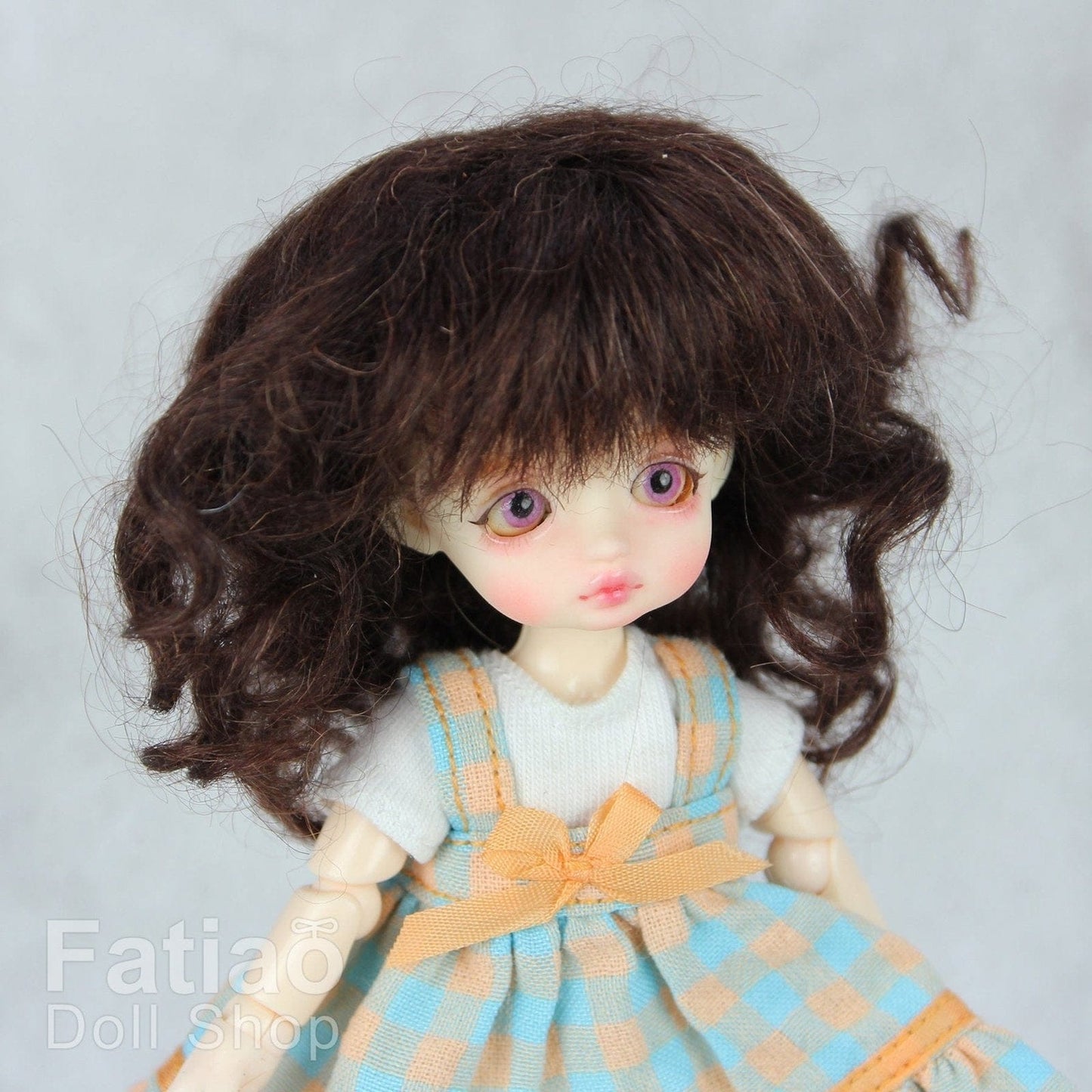 【Fatiao Doll Shop】FWF-012M 娃用假髮 多色 / 3-4吋 BJD 12分