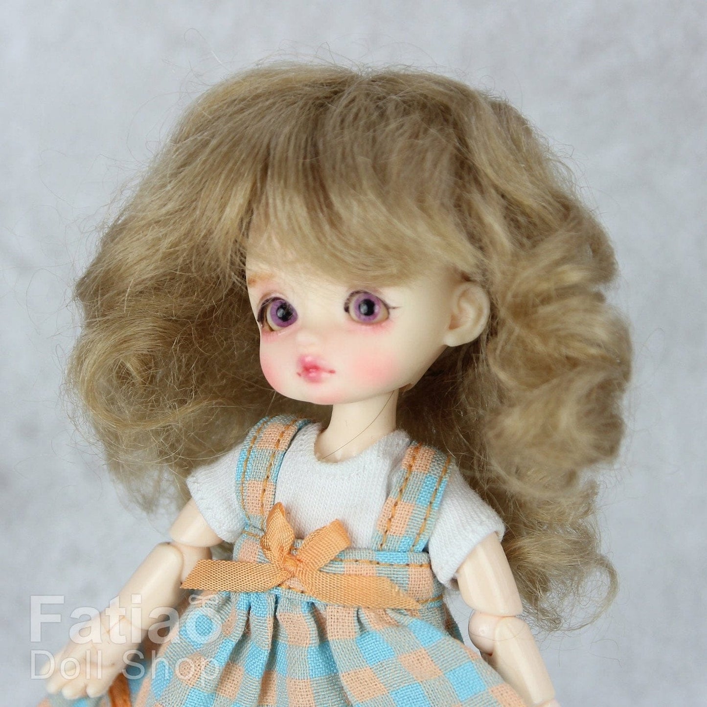【Fatiao Doll Shop】FWF-012M 娃用假髮 多色 / 3-4吋 BJD 12分