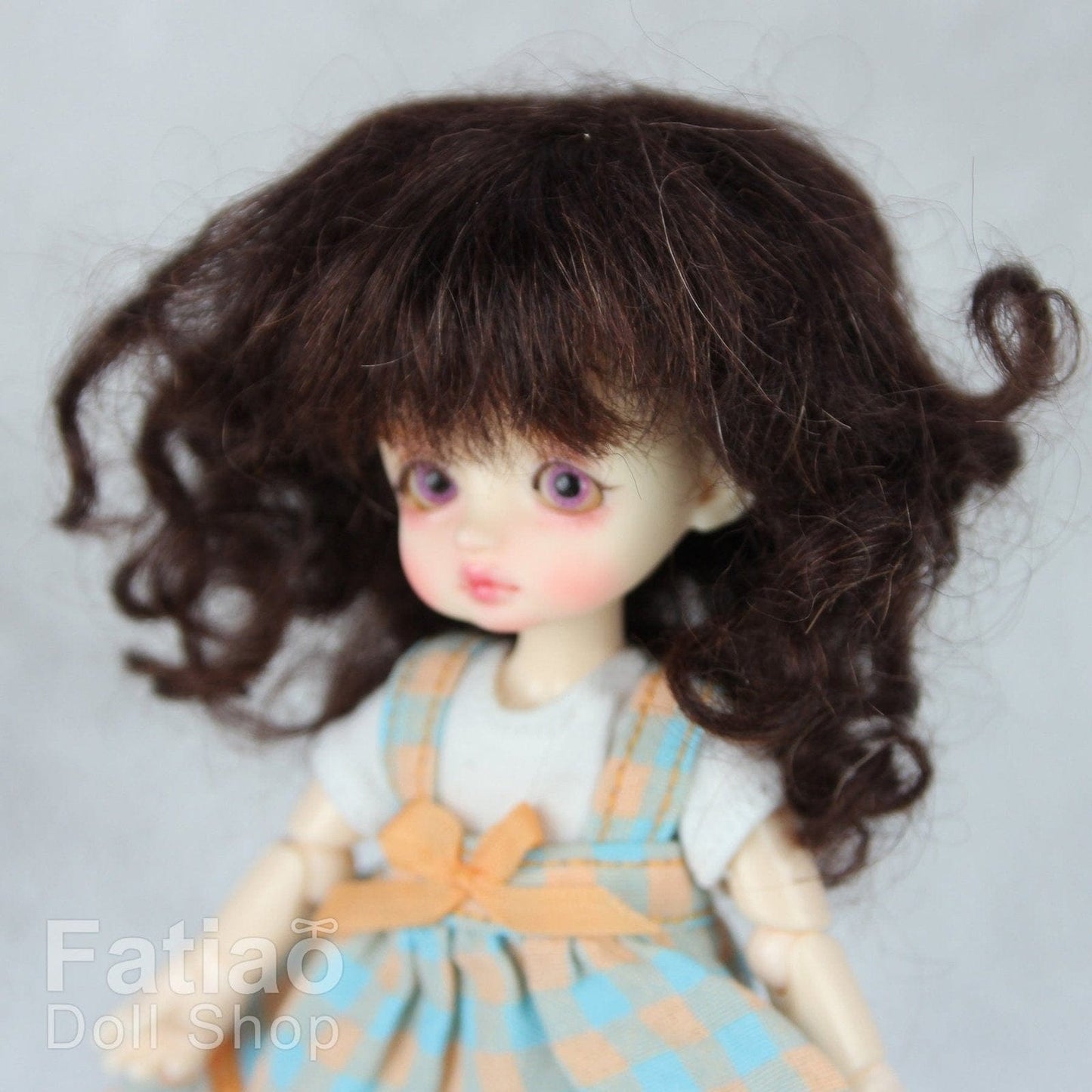 【Fatiao Doll Shop】FWF-012M 娃用假髮 多色 / 3-4吋 BJD 12分