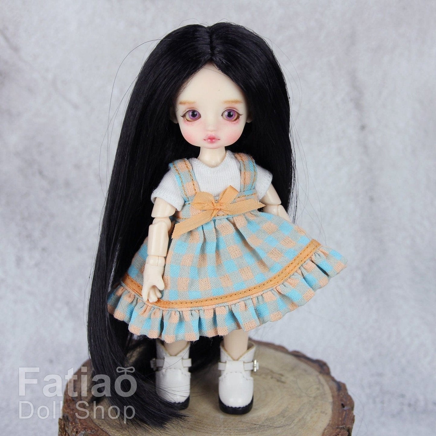 【Fatiao Doll Shop】FWF-016 娃用假髮 多色 / 3-4吋 BJD 12分