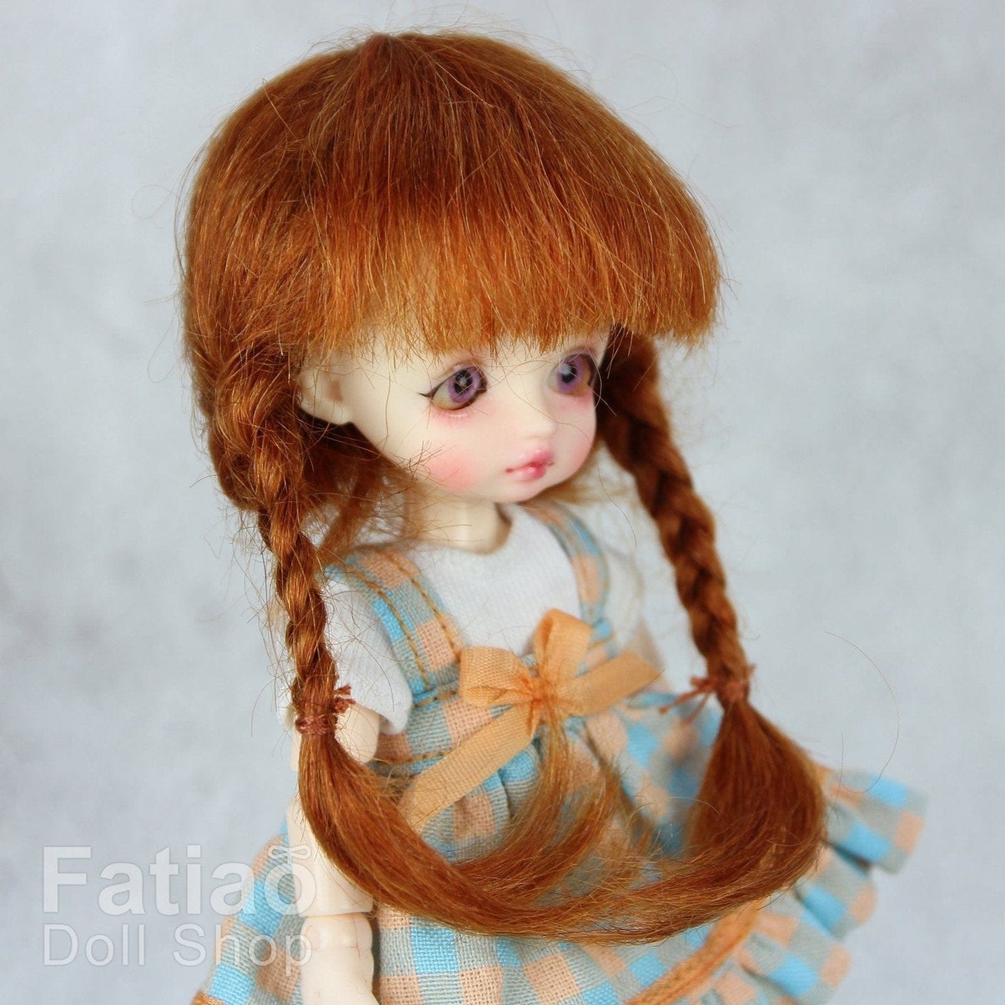 【Fatiao Doll Shop】FWF-018M 娃用假髮 多色 / 3-4吋 BJD 12分