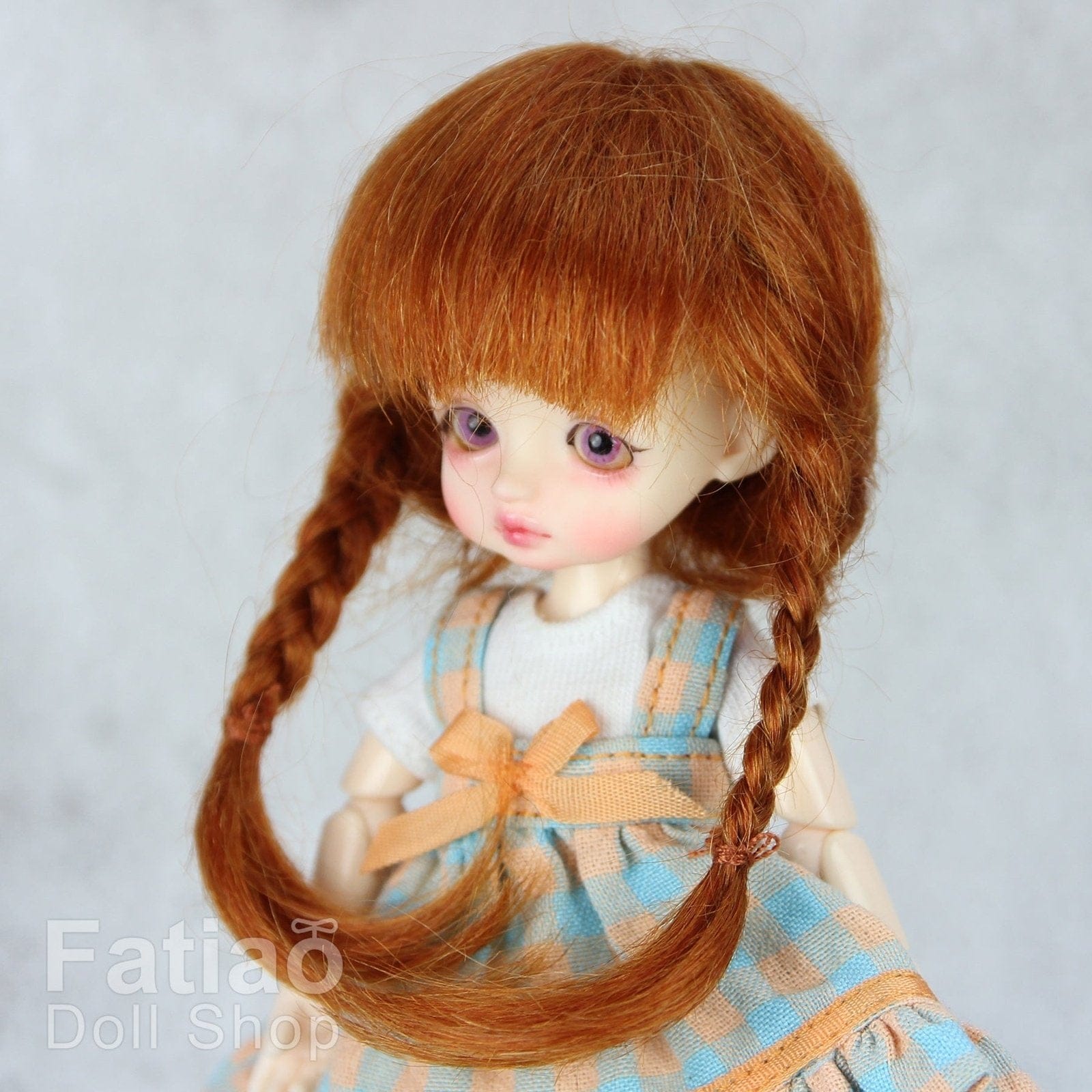 【Fatiao Doll Shop】FWF-018M 娃用假髮 多色 / 3-4吋 BJD 12分