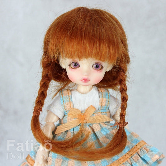 【Fatiao Doll Shop】FWF-018M 娃用假髮 多色 / 3-4吋 BJD 12分