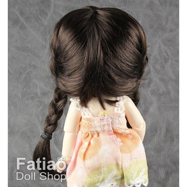 【Fatiao Doll Shop】FWF-018 娃用假髮 多色 / 5-6吋 BJD 8分