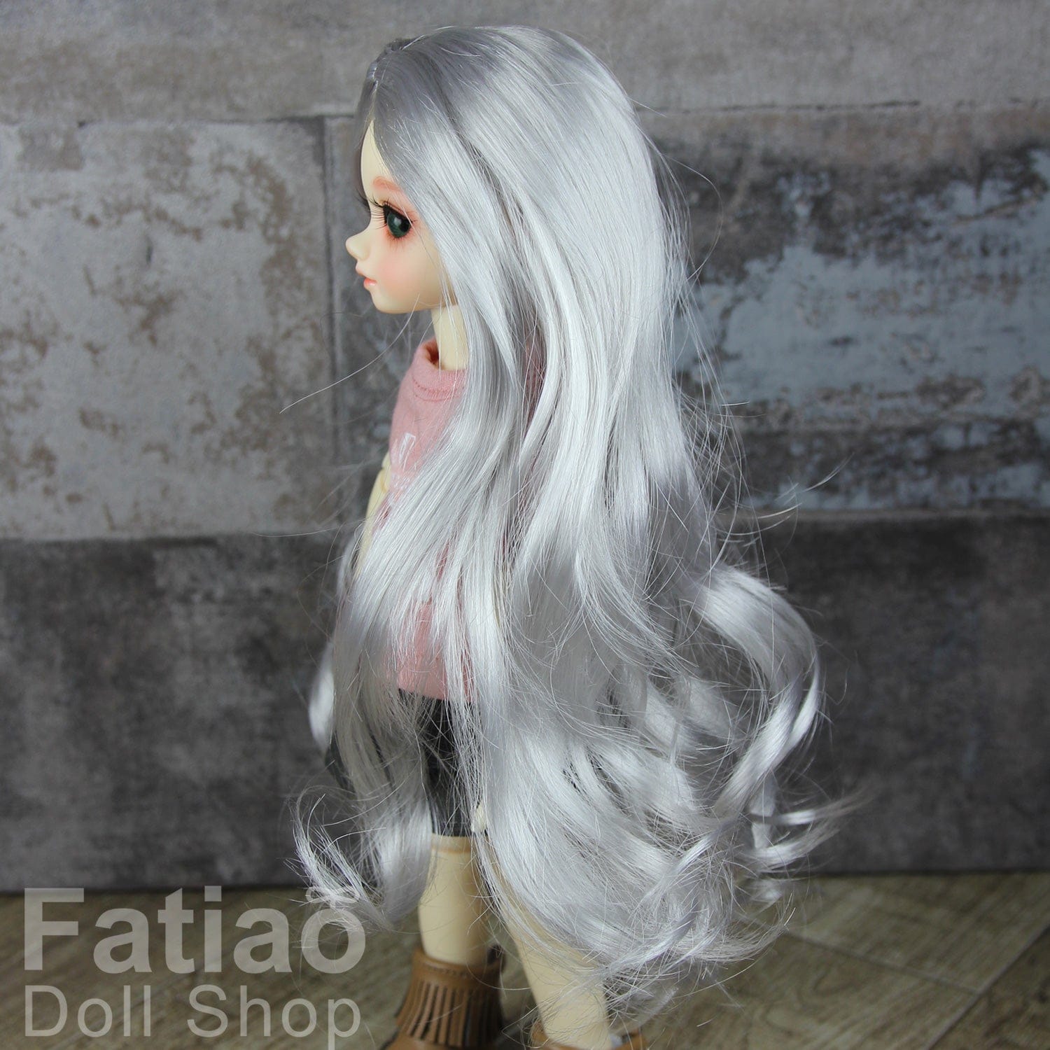 【Fatiao Doll Shop】FWF-028 娃用假髮 多色 / 6-7吋 BJD 6分 iMda2.6